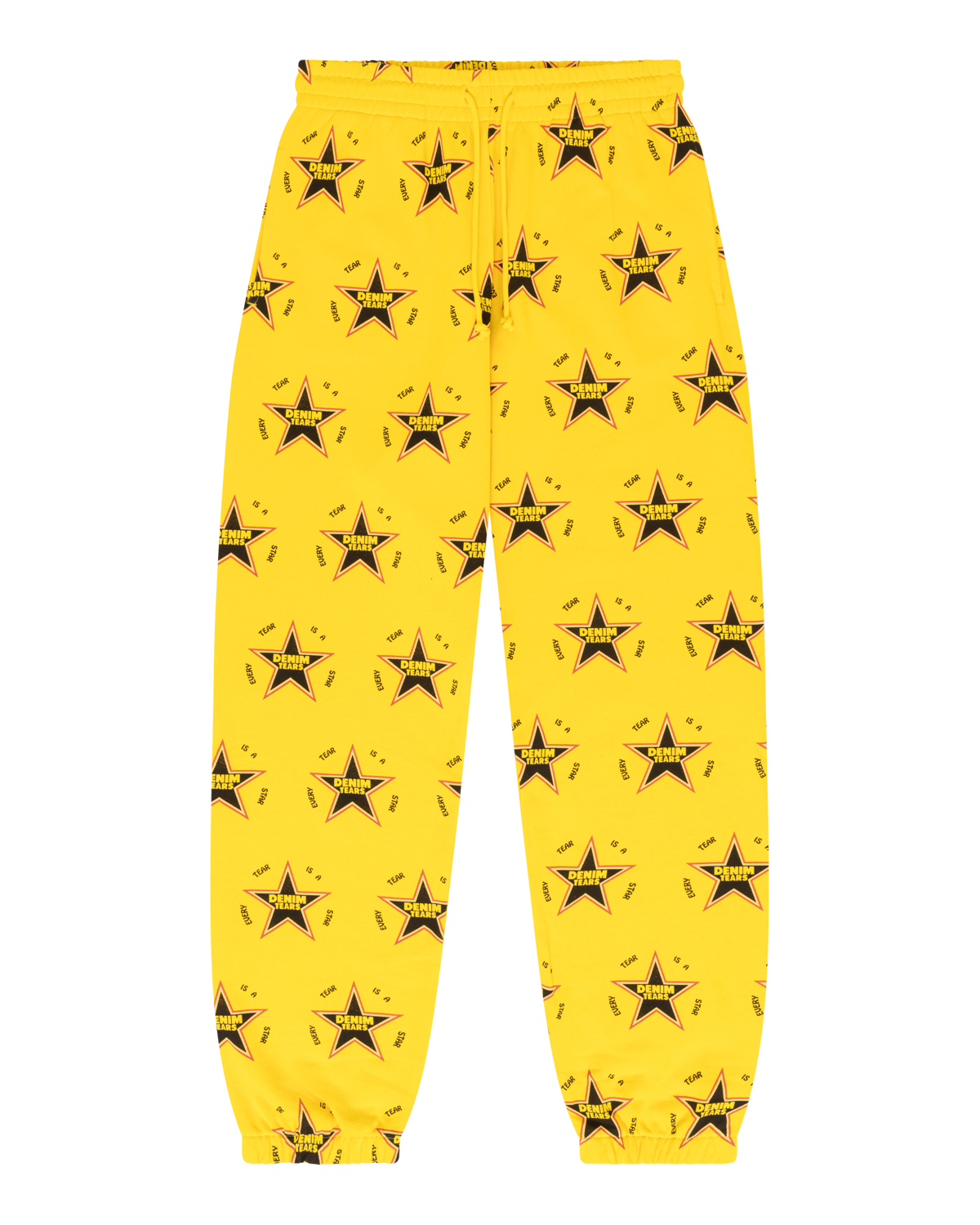 Every Tear Is A Star Sweatpants Yellow