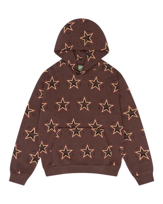 Every Tear Is A Star Hoodie Brown