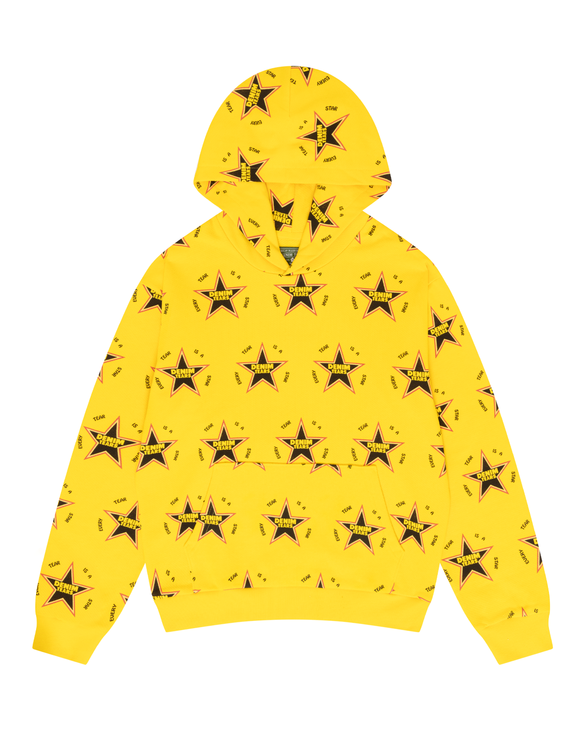 Every Tear Is A Star Hoodie Yellow