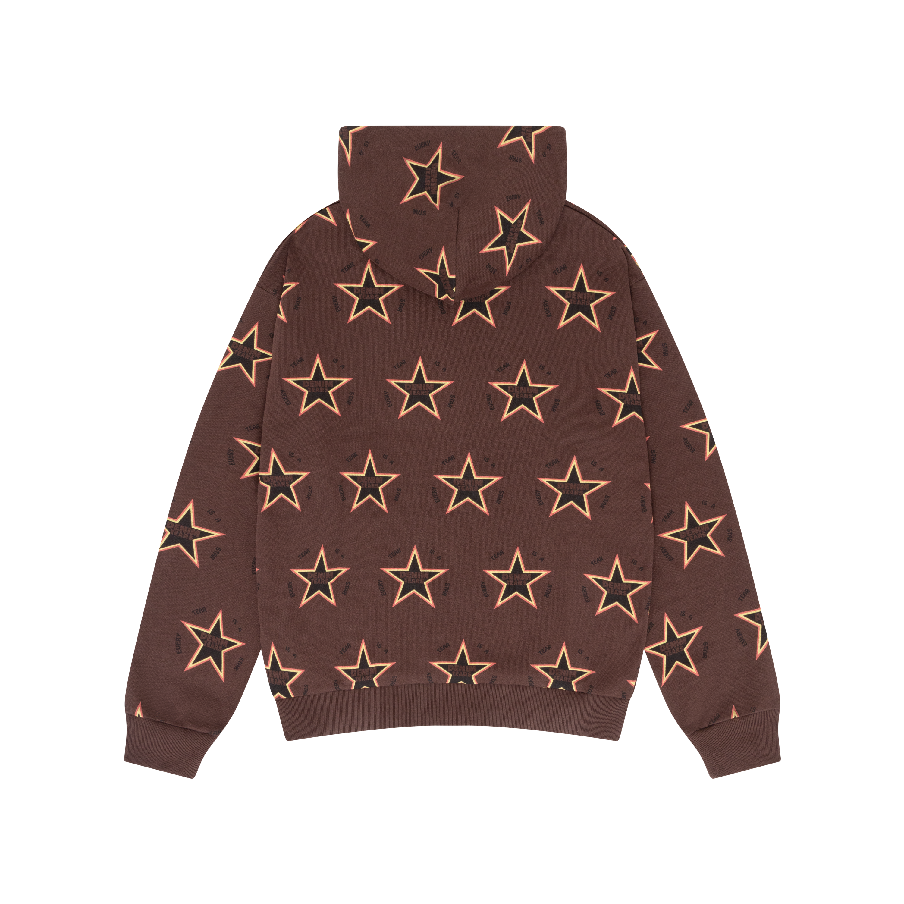 Every Tear Is A Star Hoodie Brown