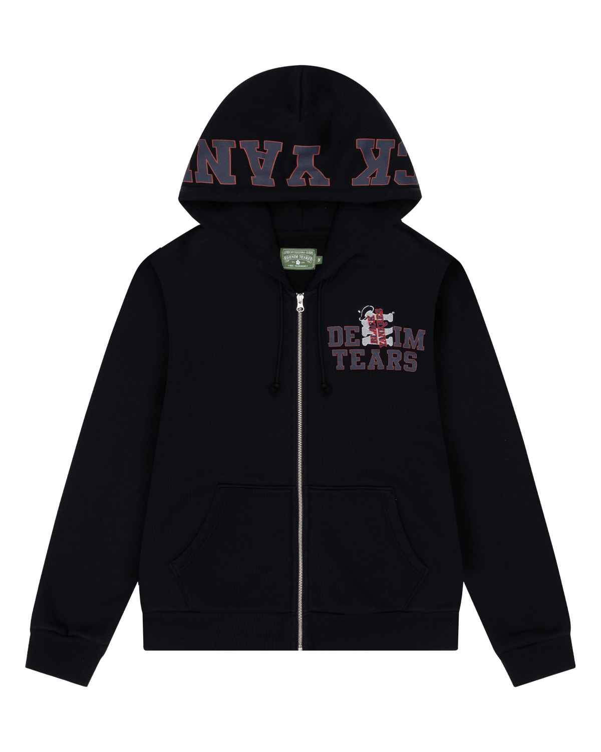 Black Yankees Zip Hoodie