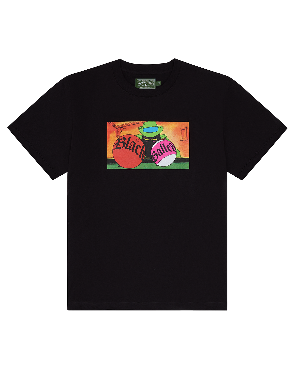 Black Balled Tee Black