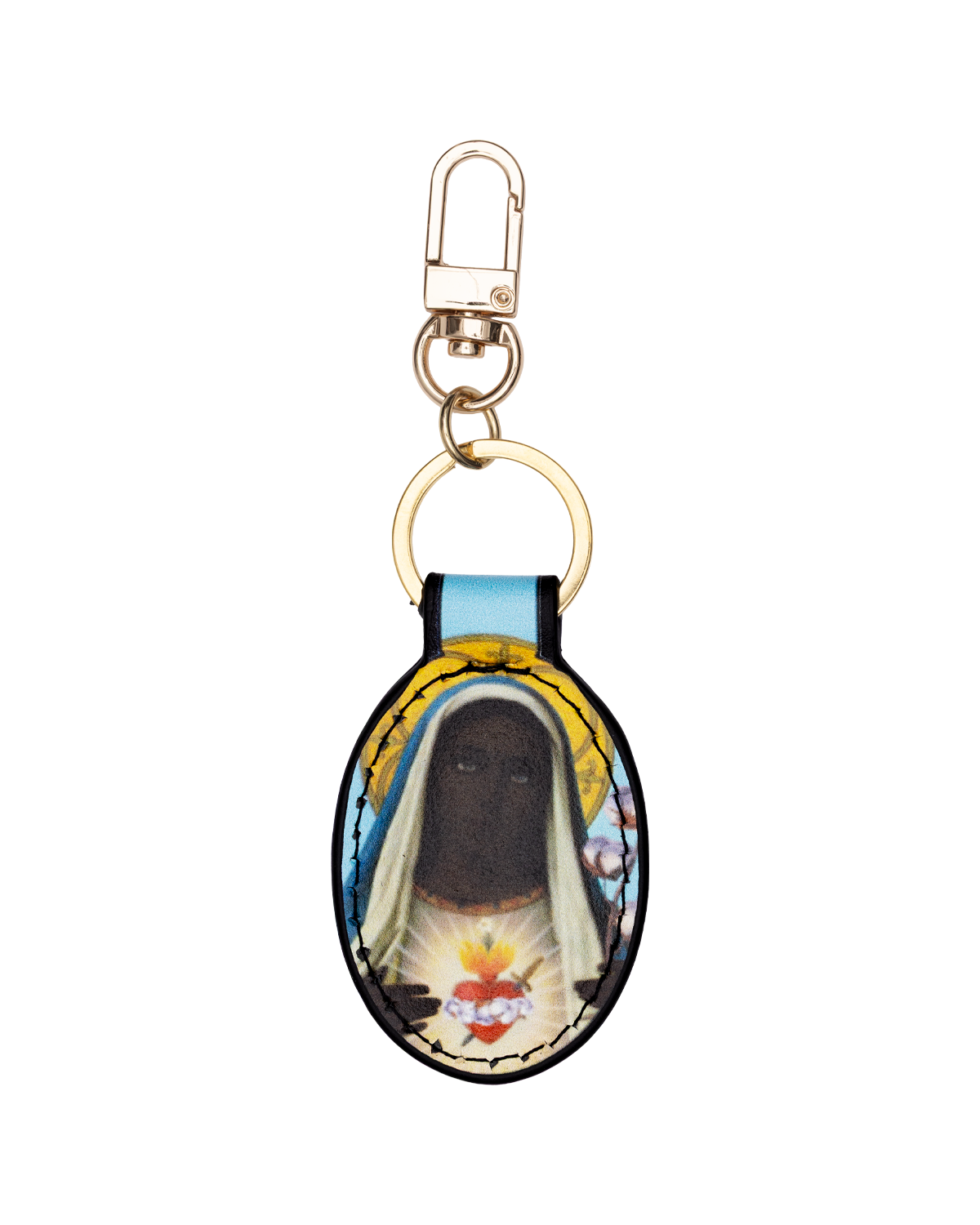 Black Mary Key Fob