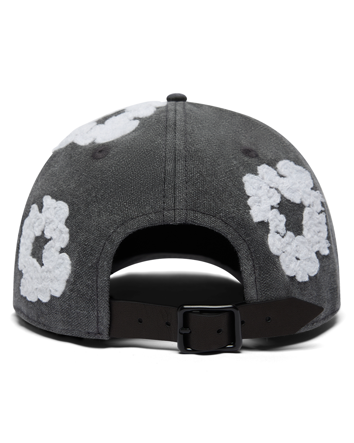 Cotton Wreath Dyed Cap Black