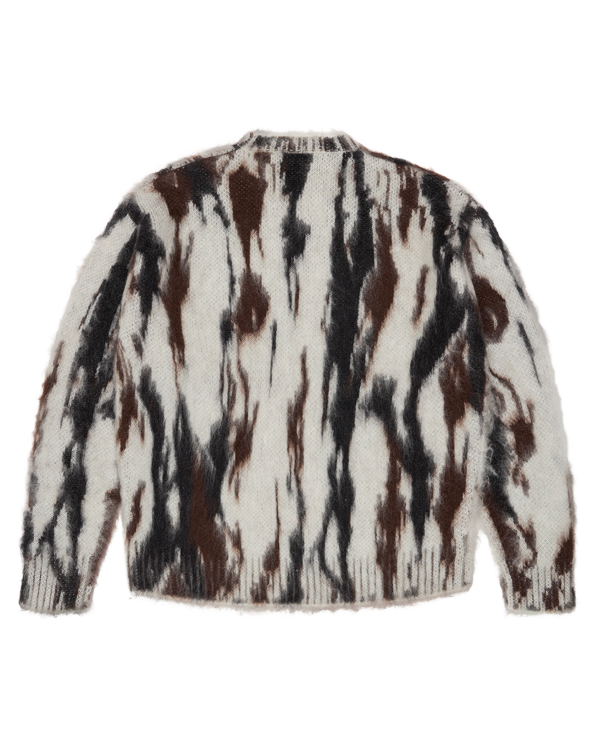 Camo Mohair Crewneck