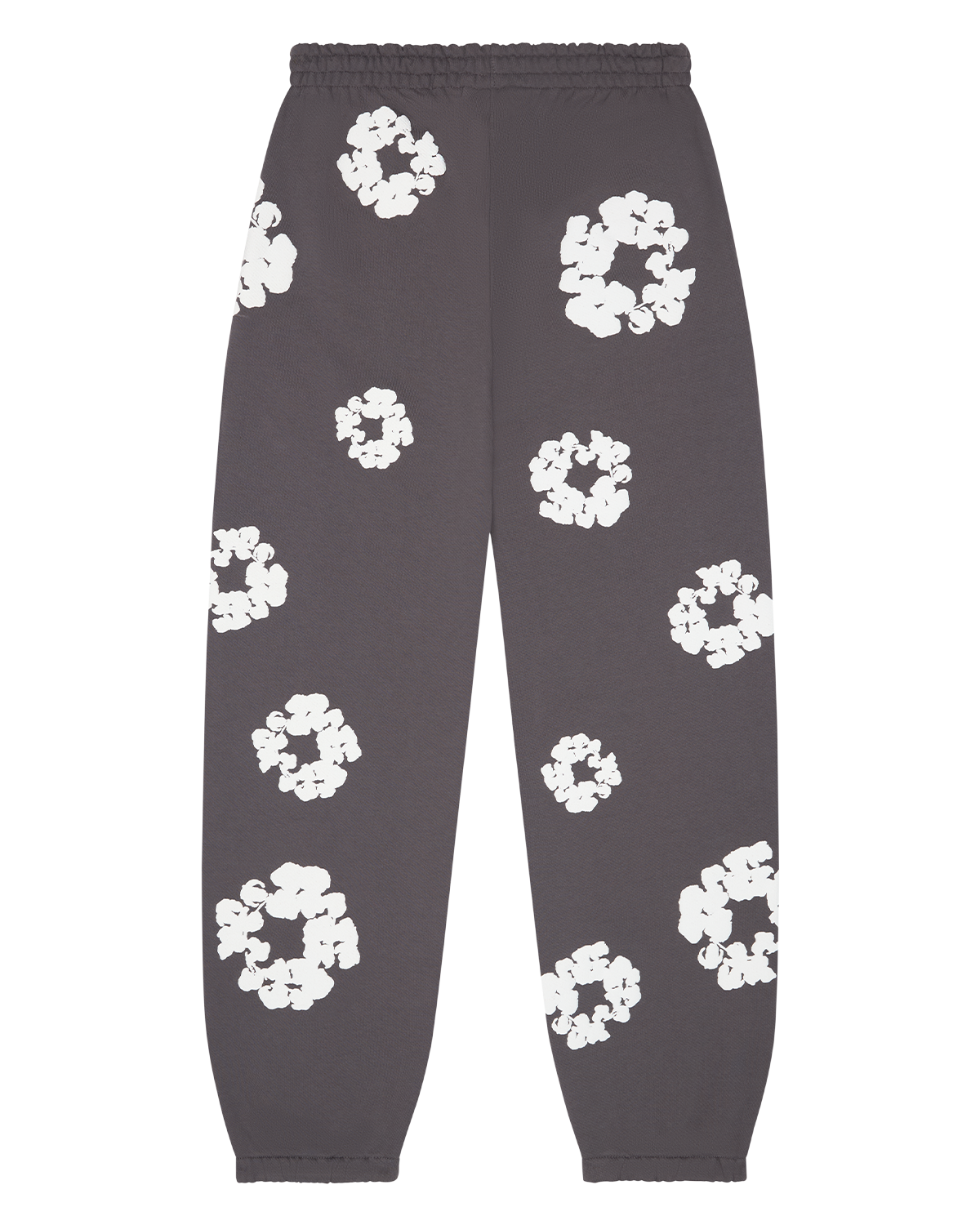 Cotton Wreath Sweatpants Charcoal