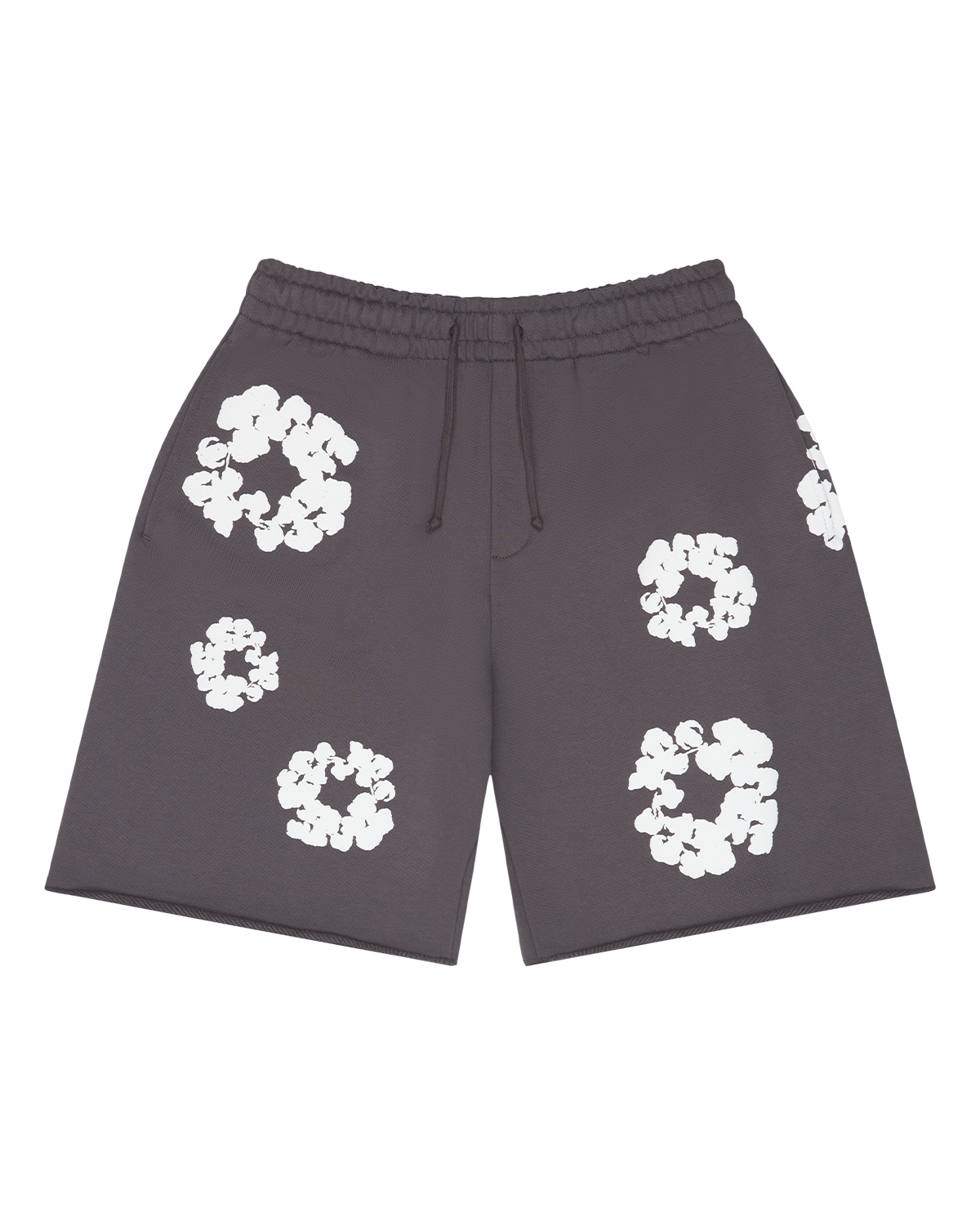 Cotton Wreath Sweatshorts Charcoal