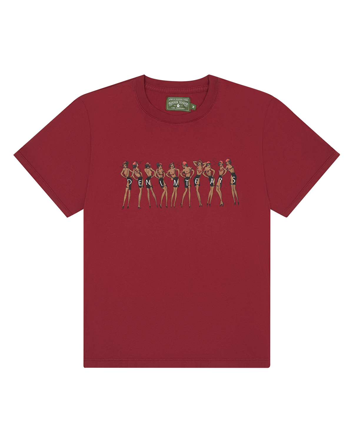 Dancer Tee Burgundy