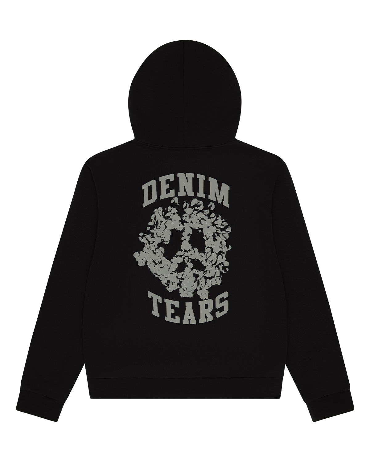 Denim University Zip Hoodie Black