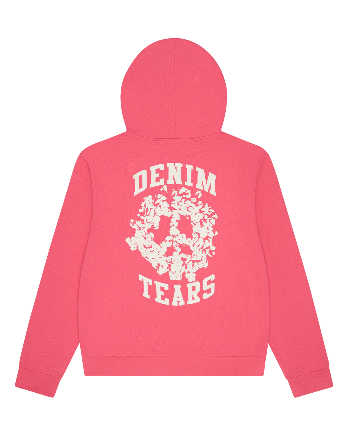 Denim University Zip Hoodie Pink