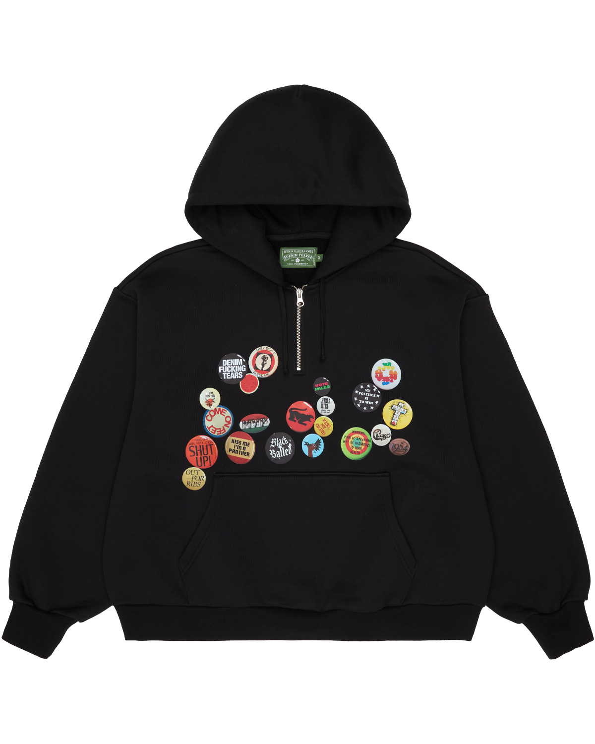 Quarter Zip Pin Hoodie