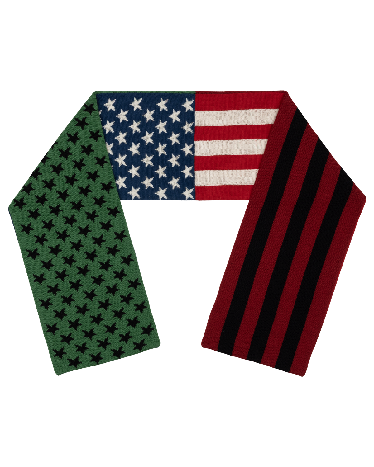 One Country Two Flags Scarf