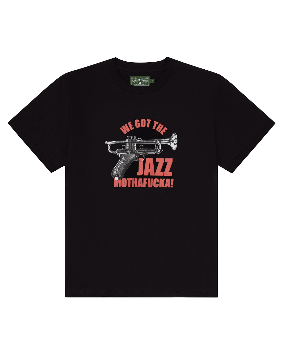 St. Albans Jazz Tee Black