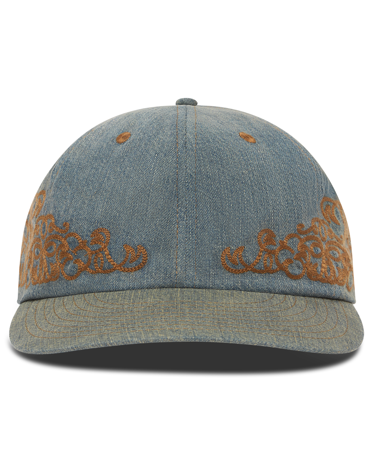 Western Denim Cap