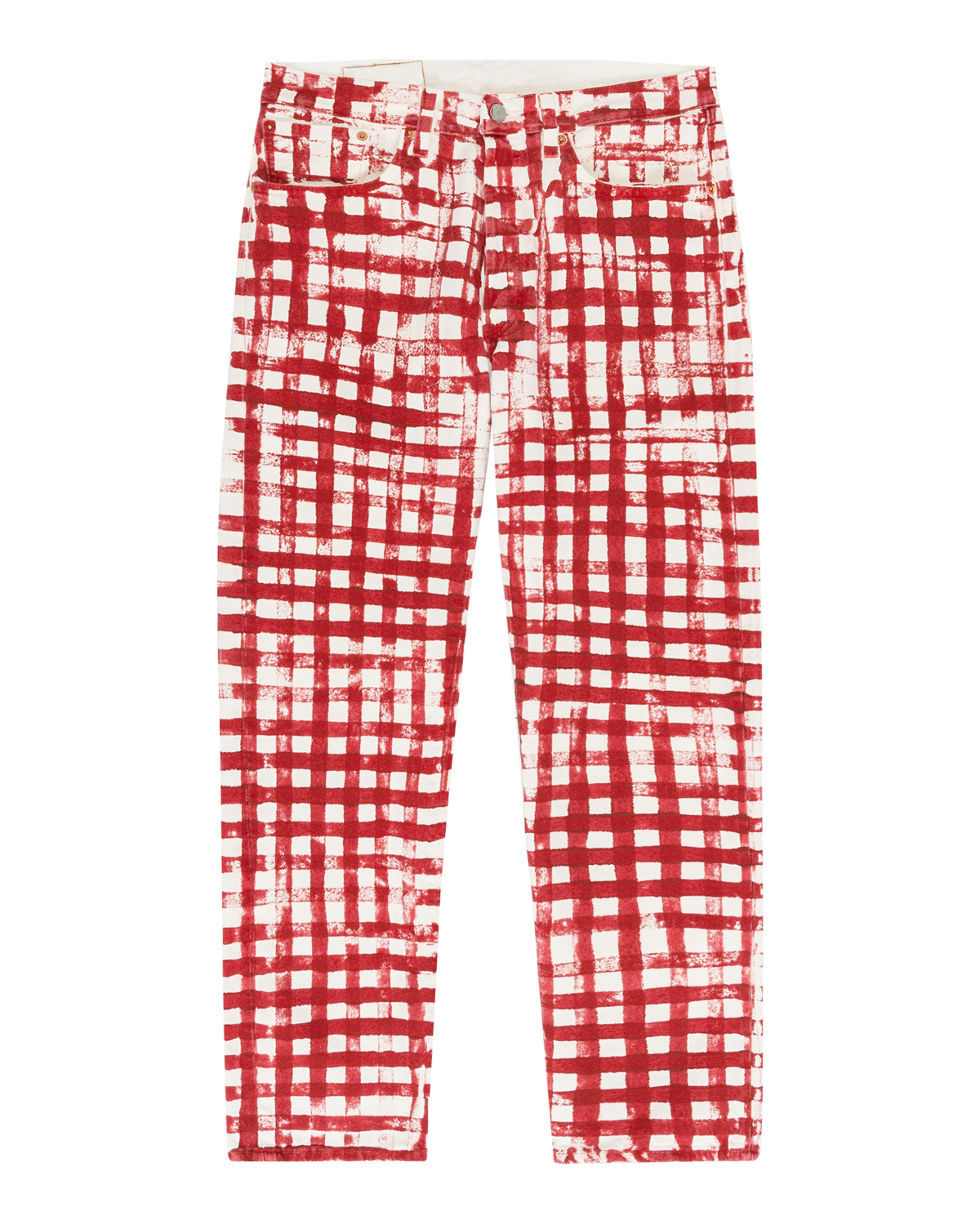 Hand Painted Picnic Plaid 501