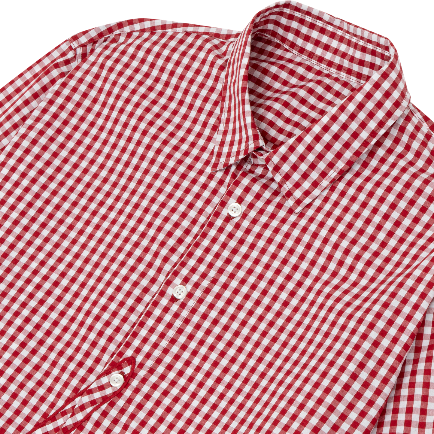 KMG Gingham Button Up