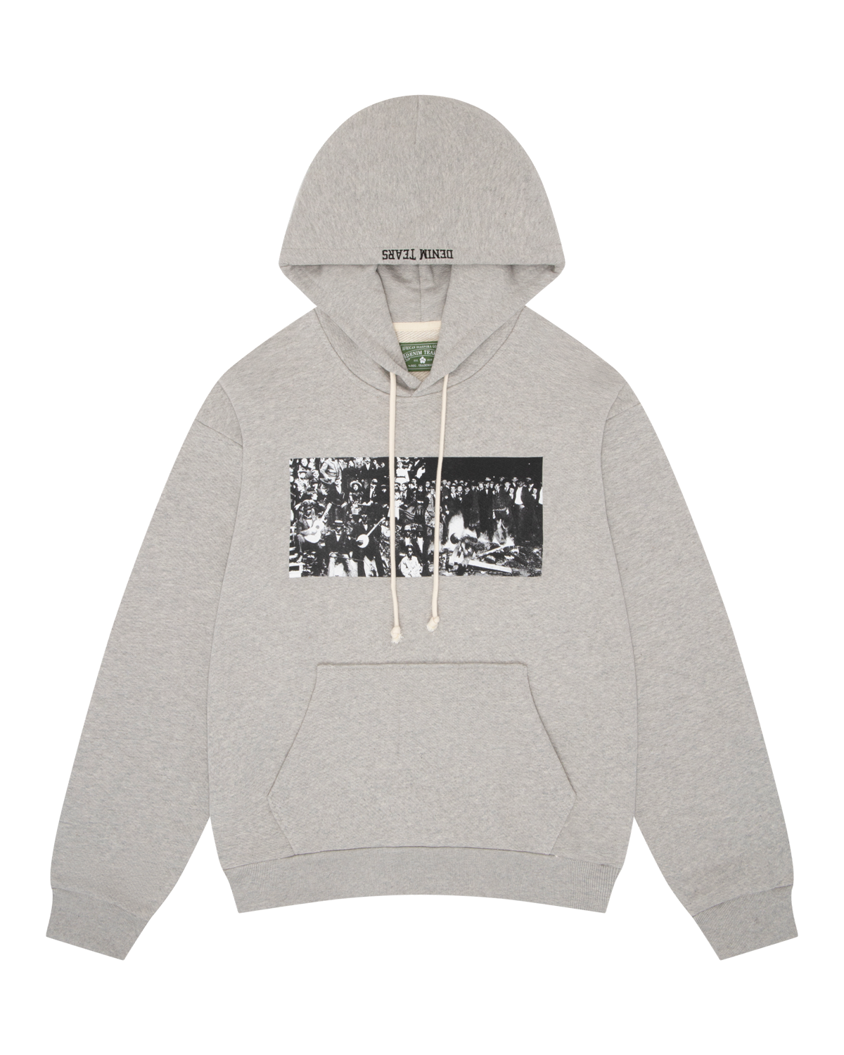 Black Entertainment Hoodie Heather Grey