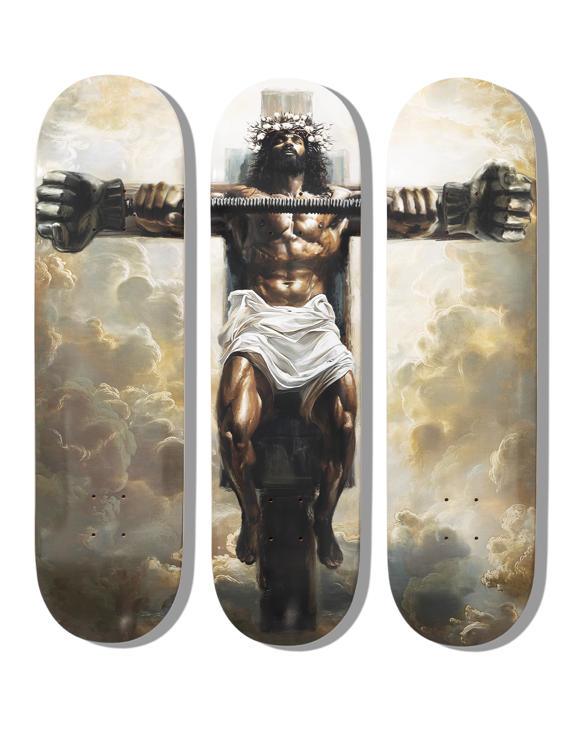 Hardies Tears Triptych Skateboard