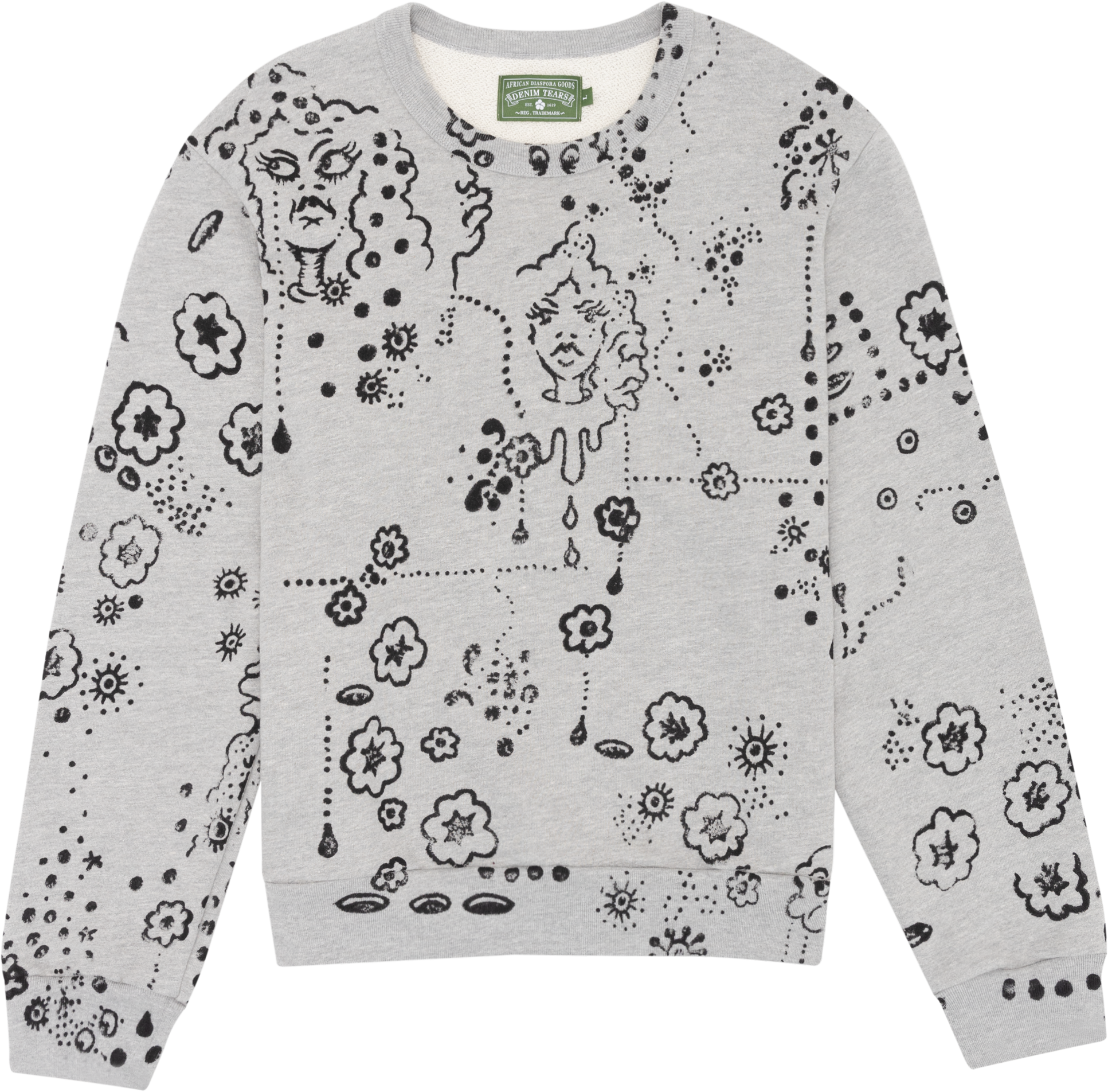 Irak Tears Crewneck Sweatshirt