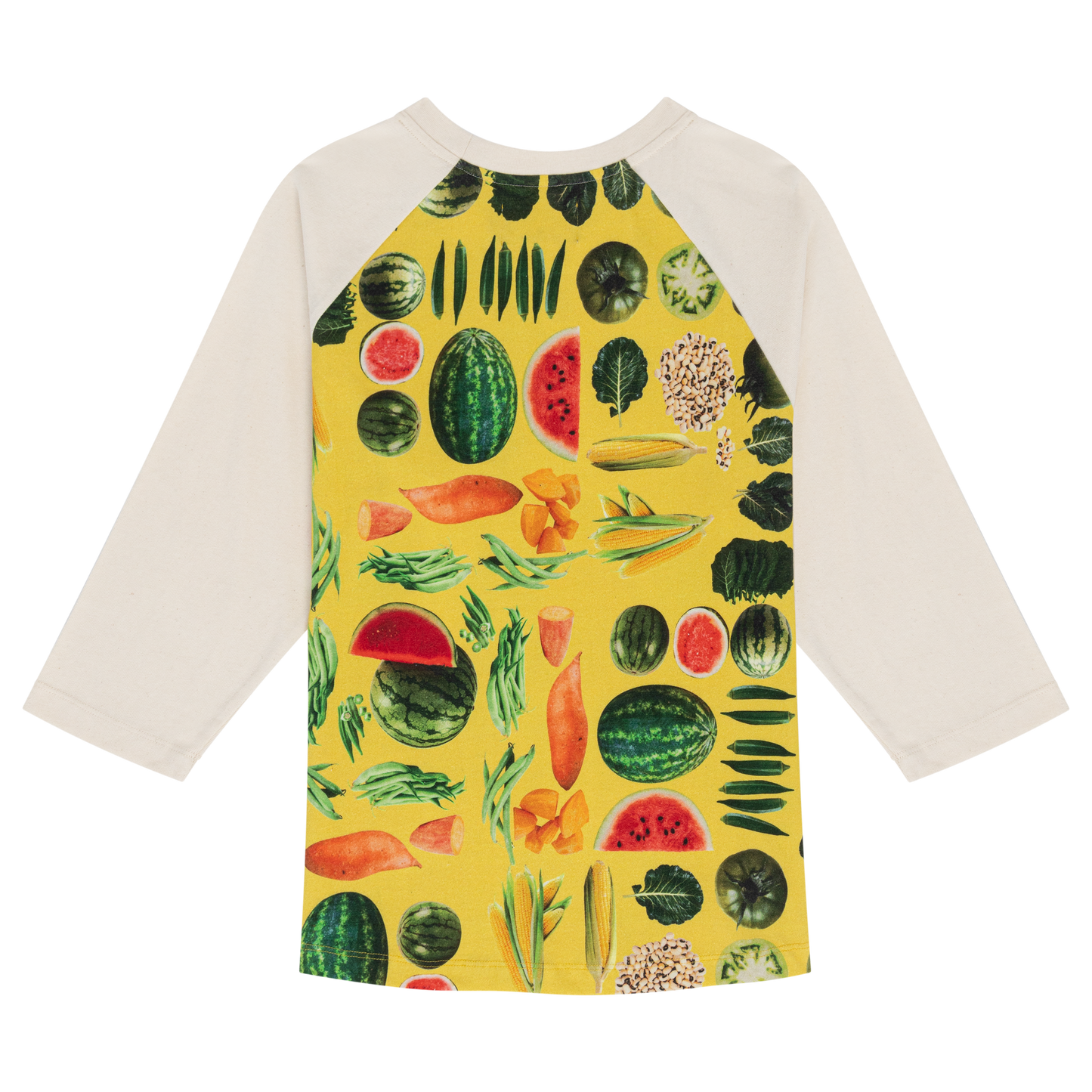 Fruit Collage Baseball Tee