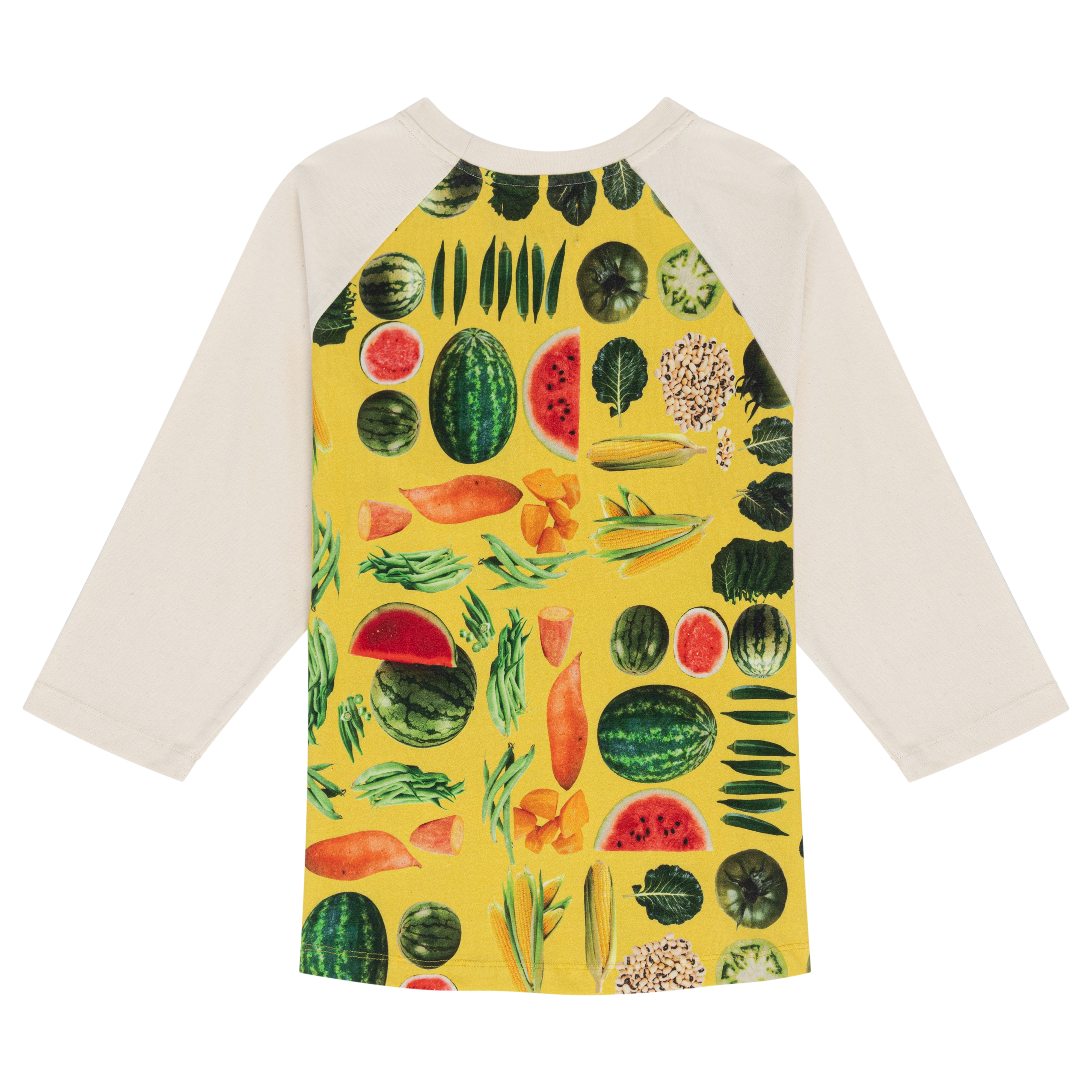 Fruit Collage Baseball Tee