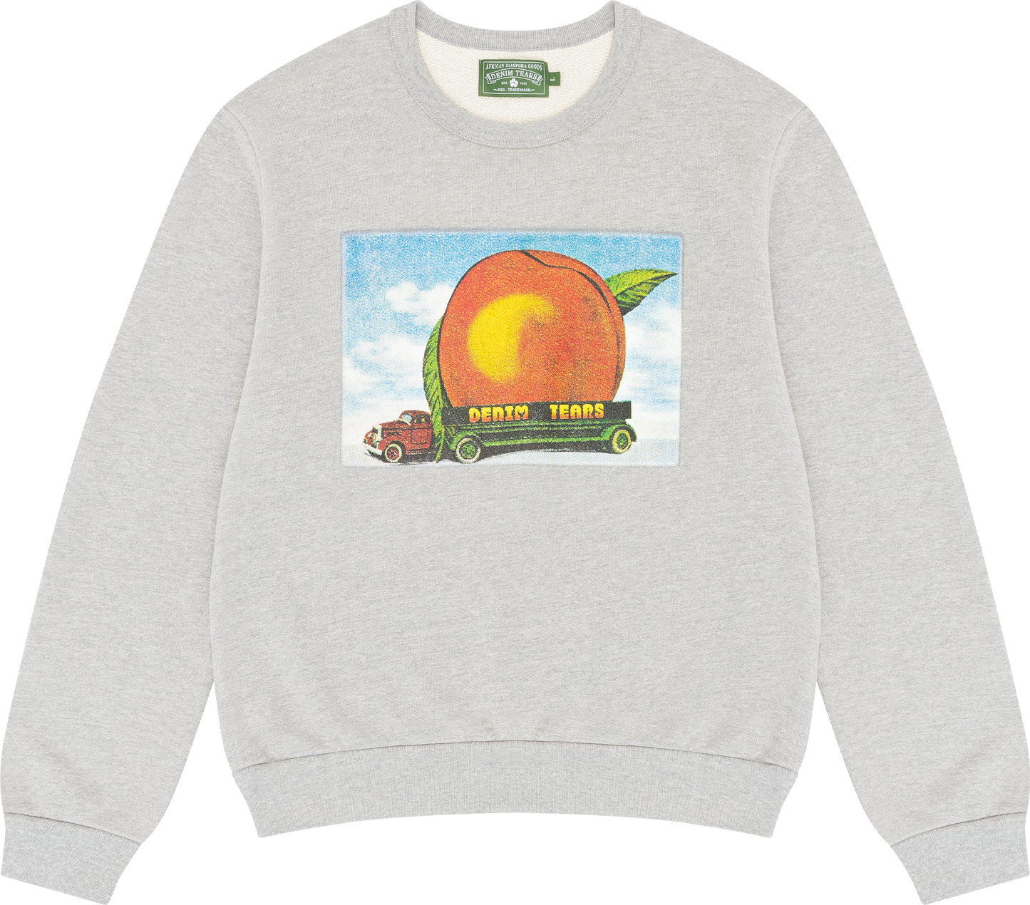 Giant Fruit Crewneck Grey