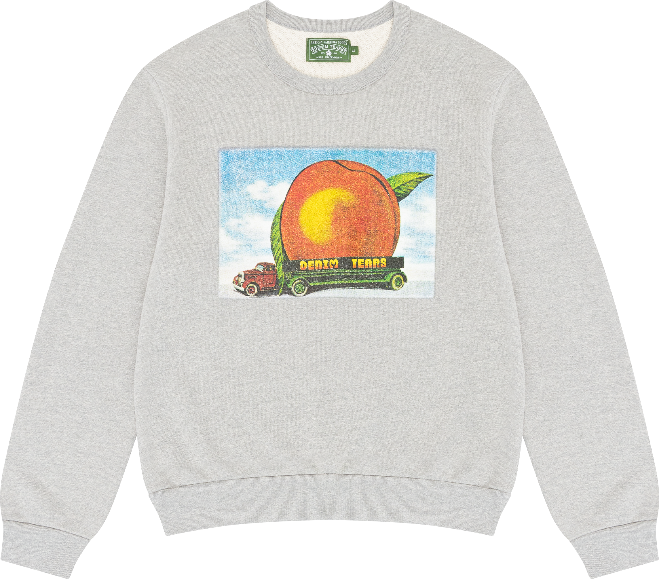 Giant Fruit Crewneck Grey