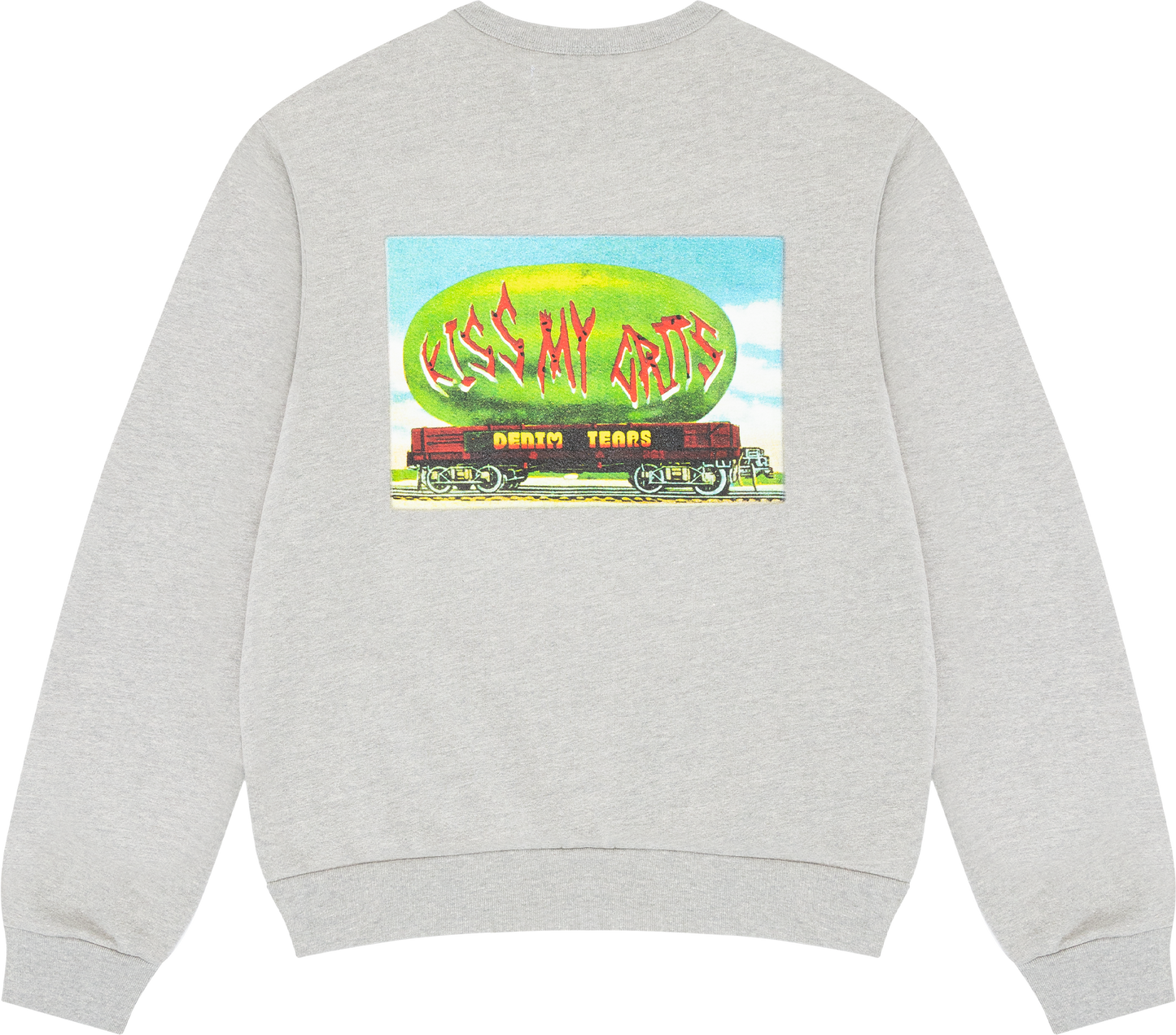 Giant Fruit Crewneck Grey