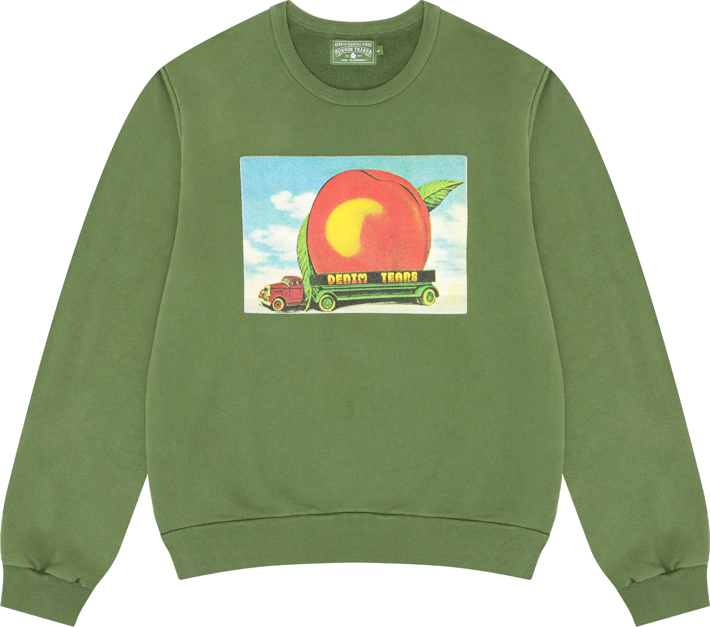 Giant Fruit Crewneck Olive