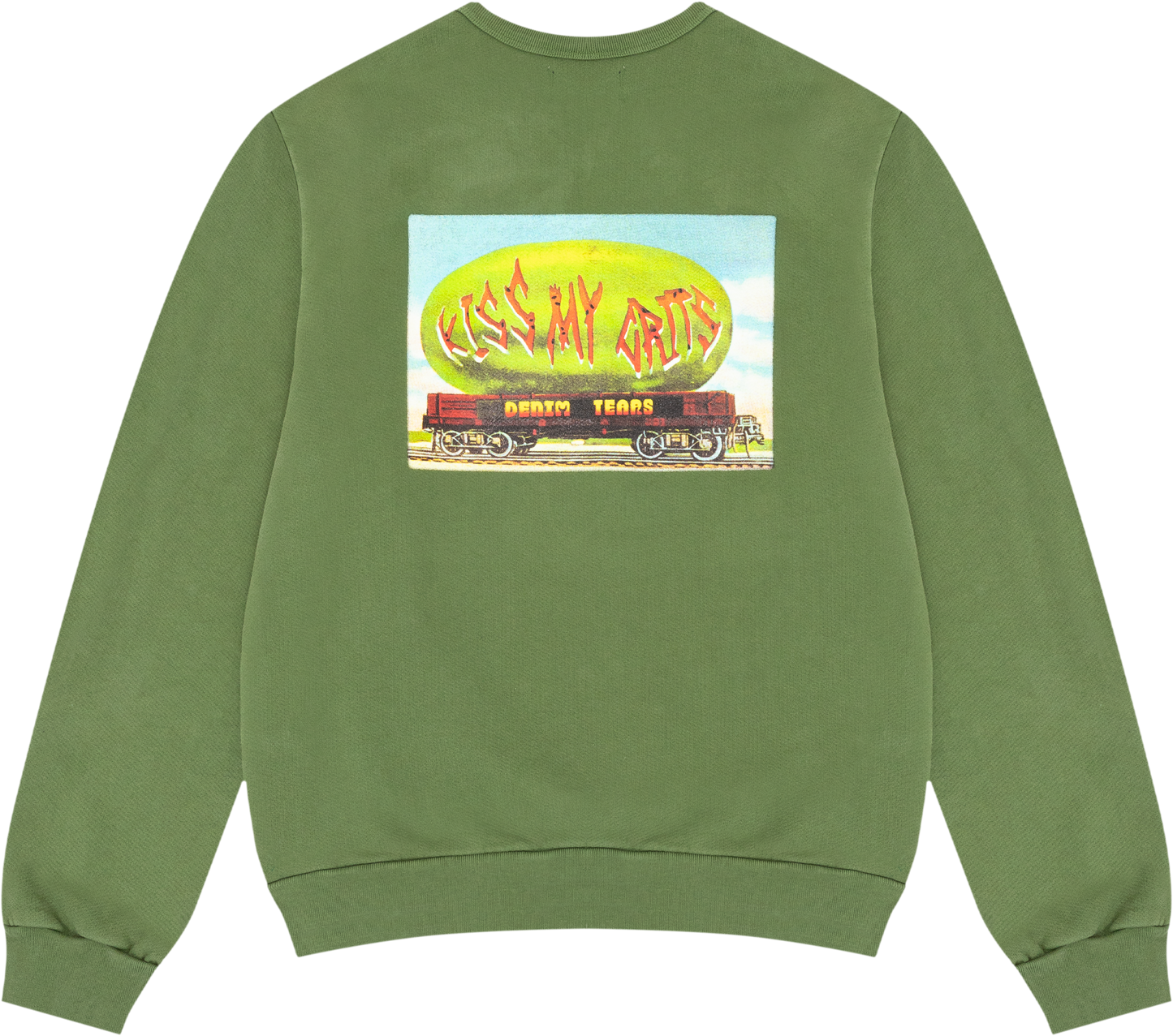 Giant Fruit Crewneck Olive