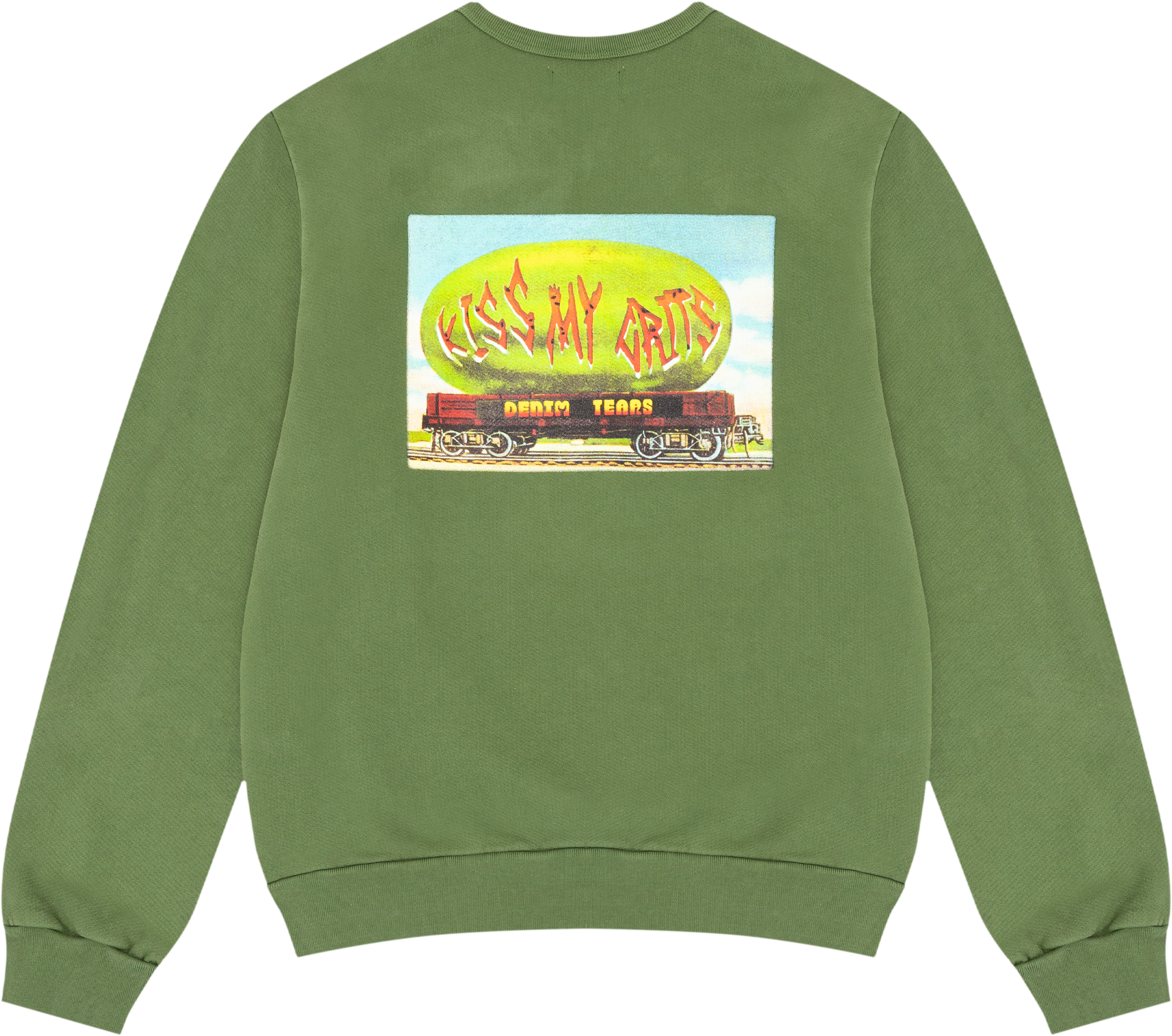 Giant Fruit Crewneck Olive