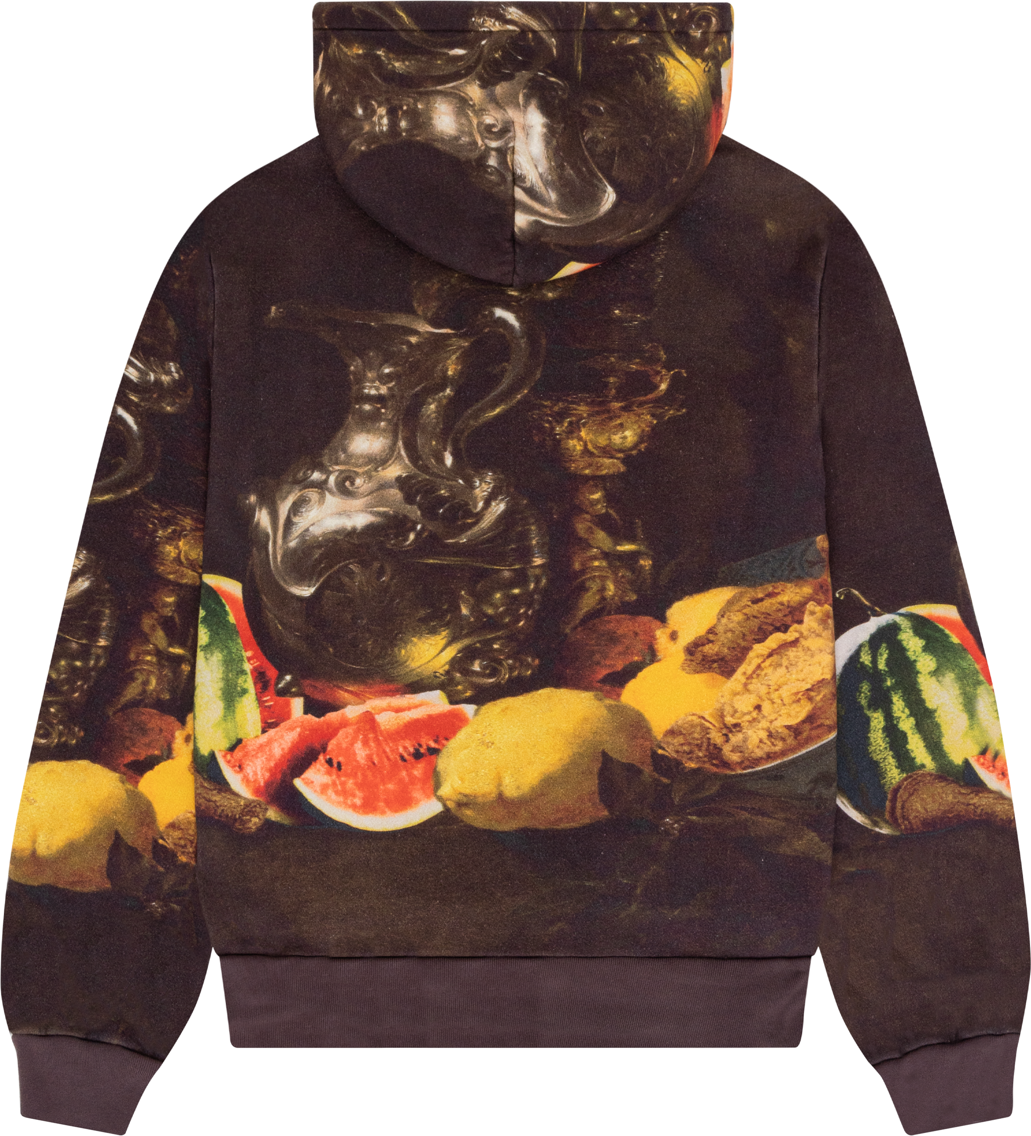 Baroque Still Fruit Painting Hoodie