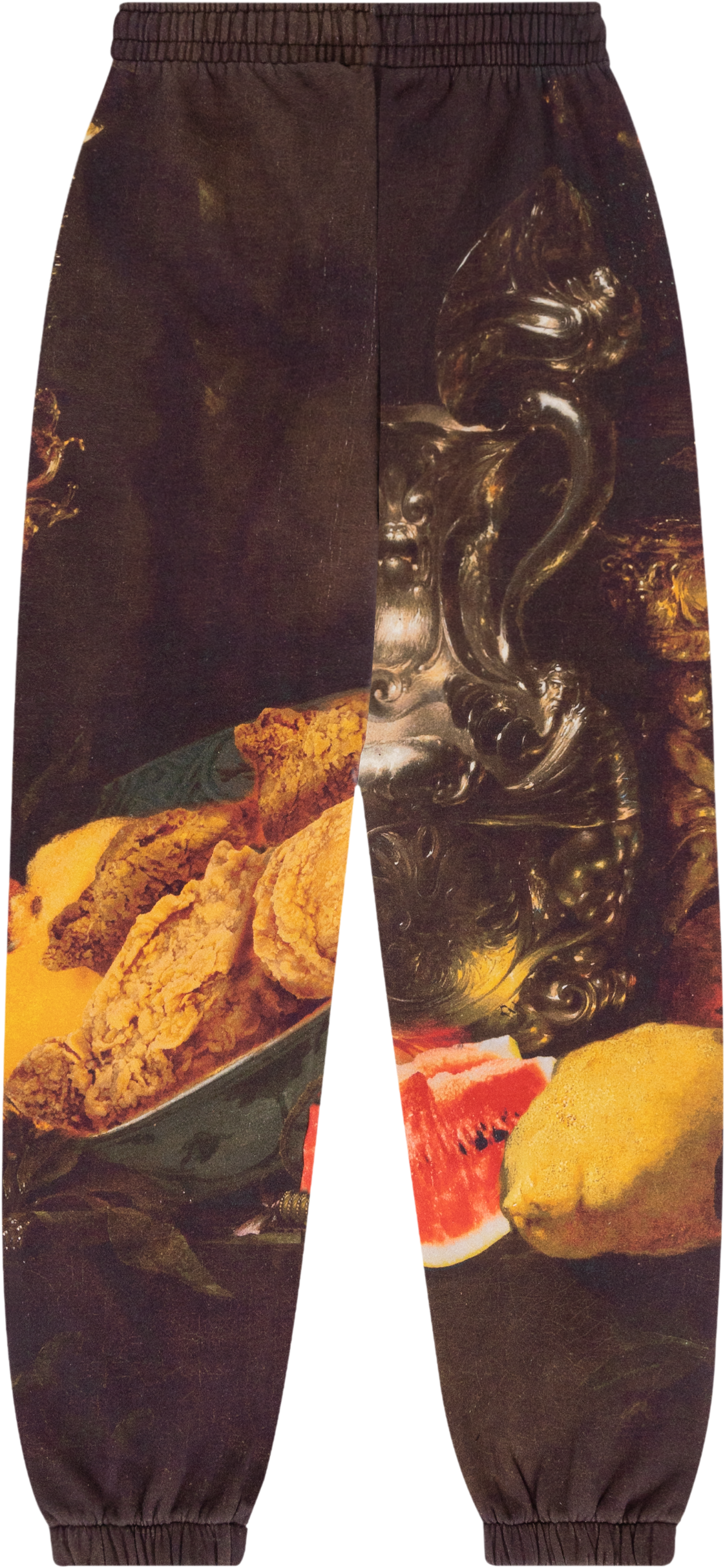 Baroque Still Fruit Painting Sweatpants
