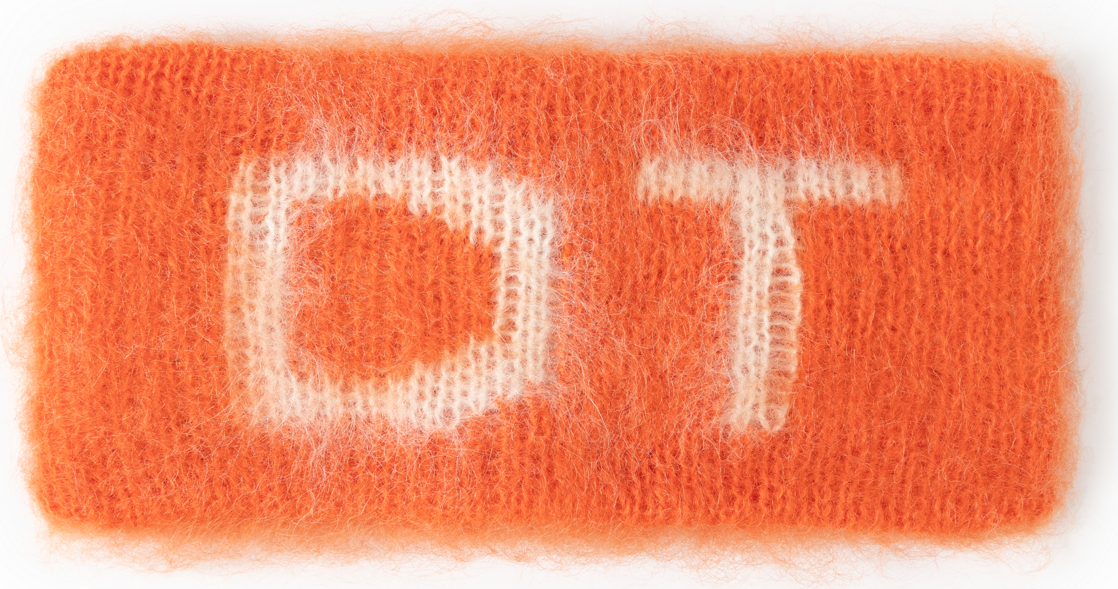 DT Mohair Headband Orange