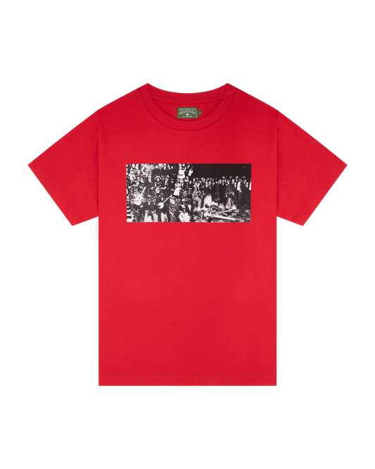 Black Entertainment Tee Red