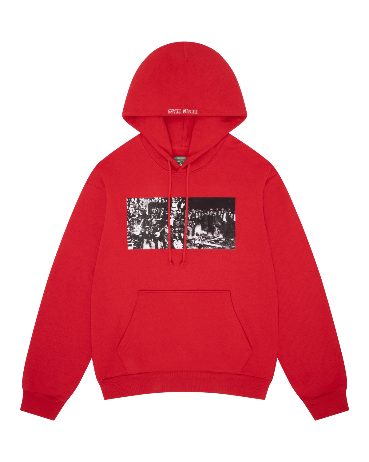 Black Entertainment Hoodie Red