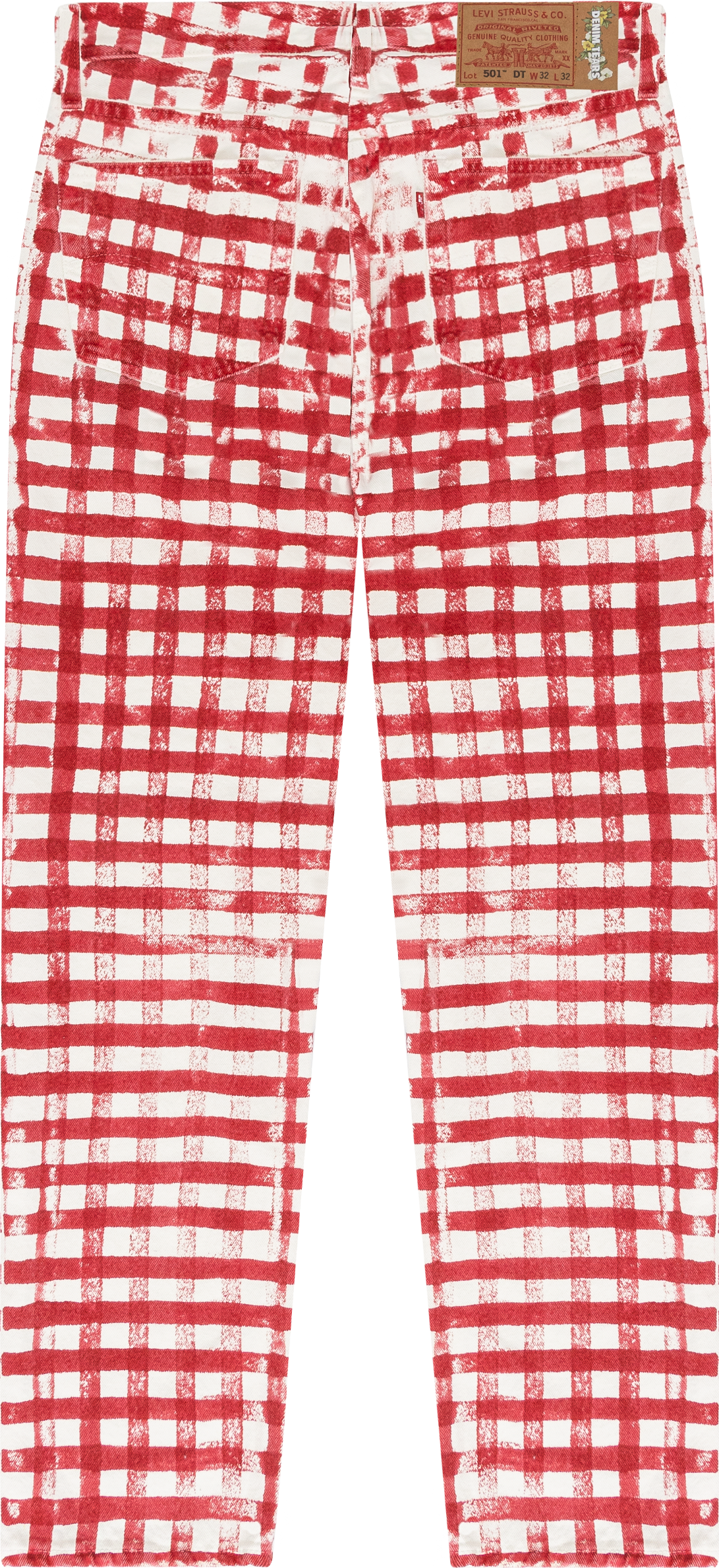 Hand Painted Picnic Plaid 501