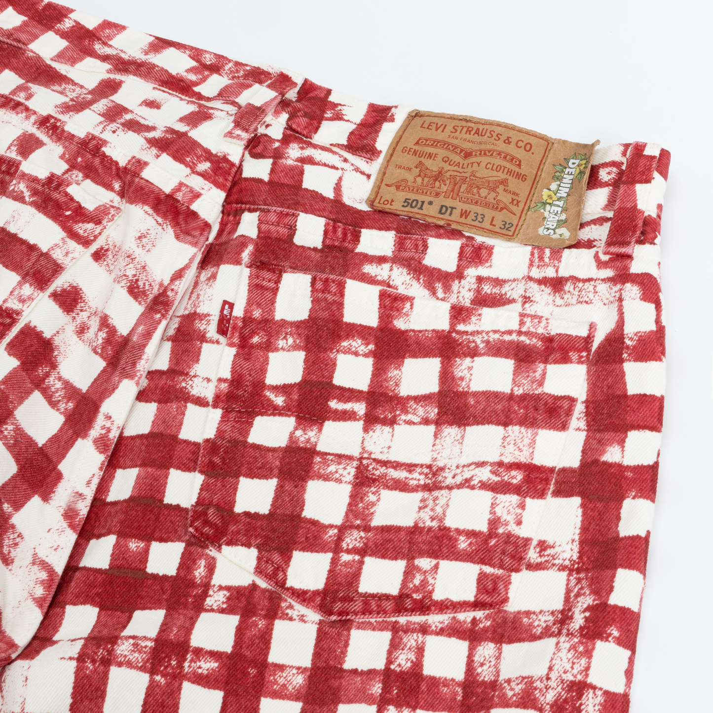 Hand Painted Picnic Plaid 501