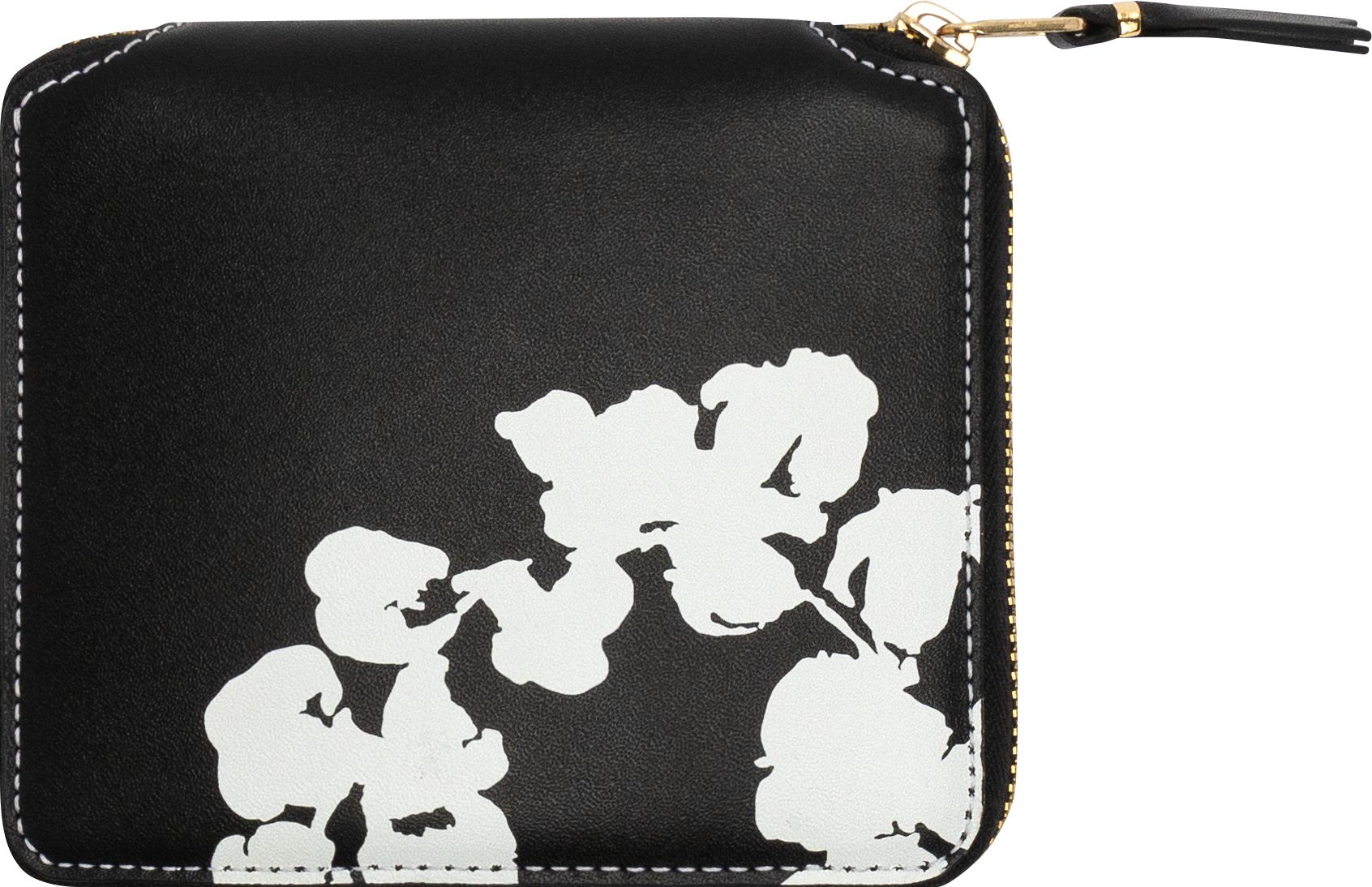 Cotton Wreath Full Zip Around Wallet