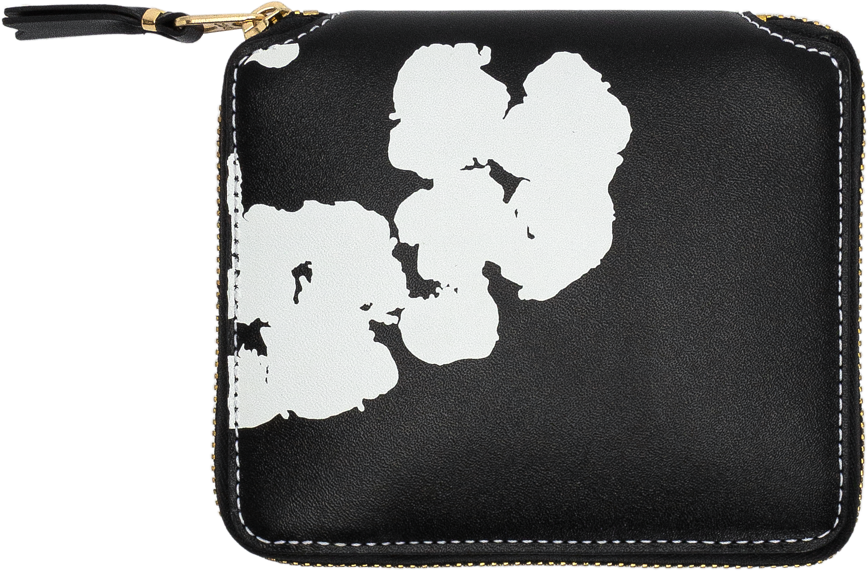 Cotton Wreath Full Zip Around Wallet