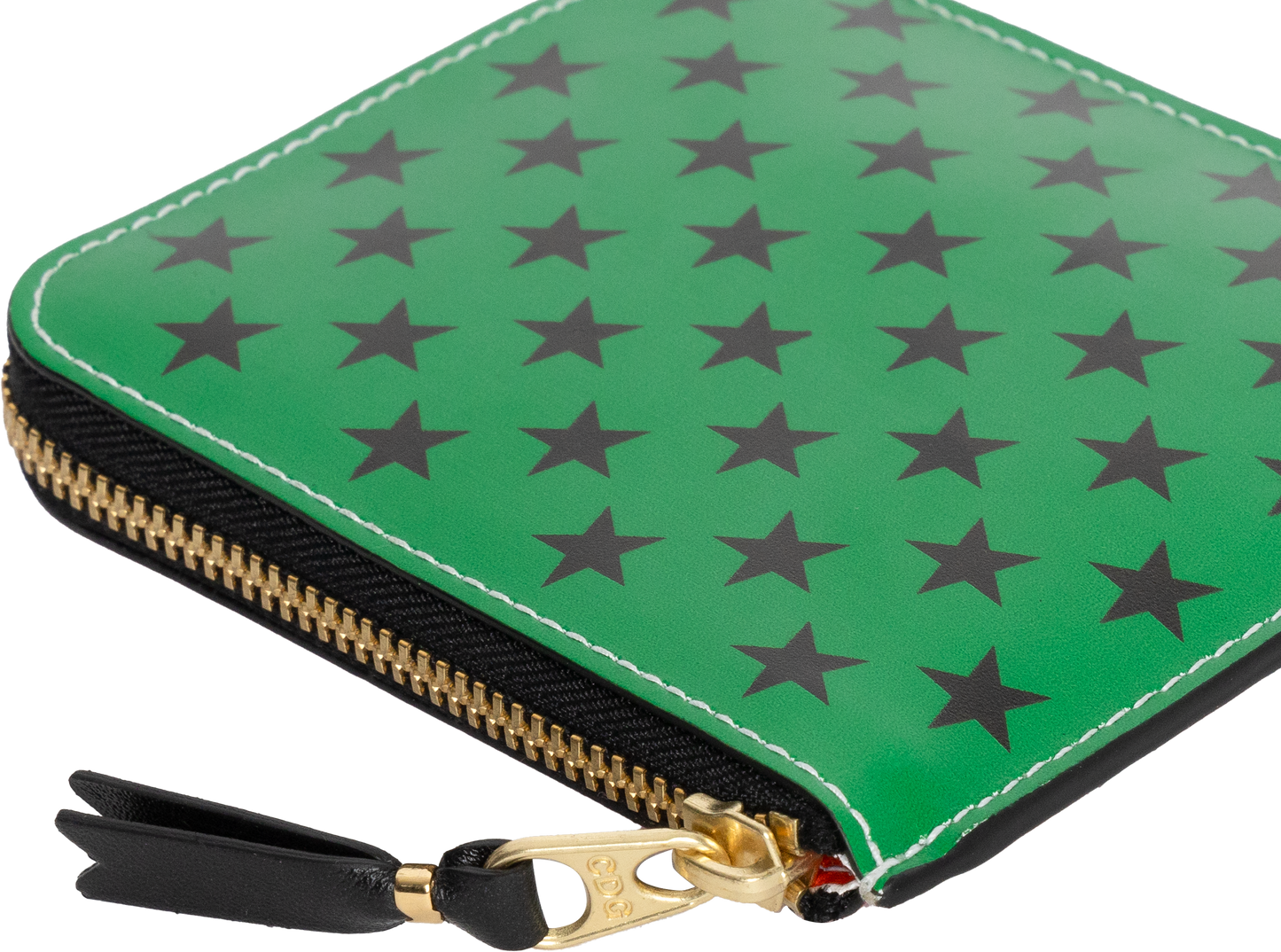 Pan-African American Flag Zip Around Wallet