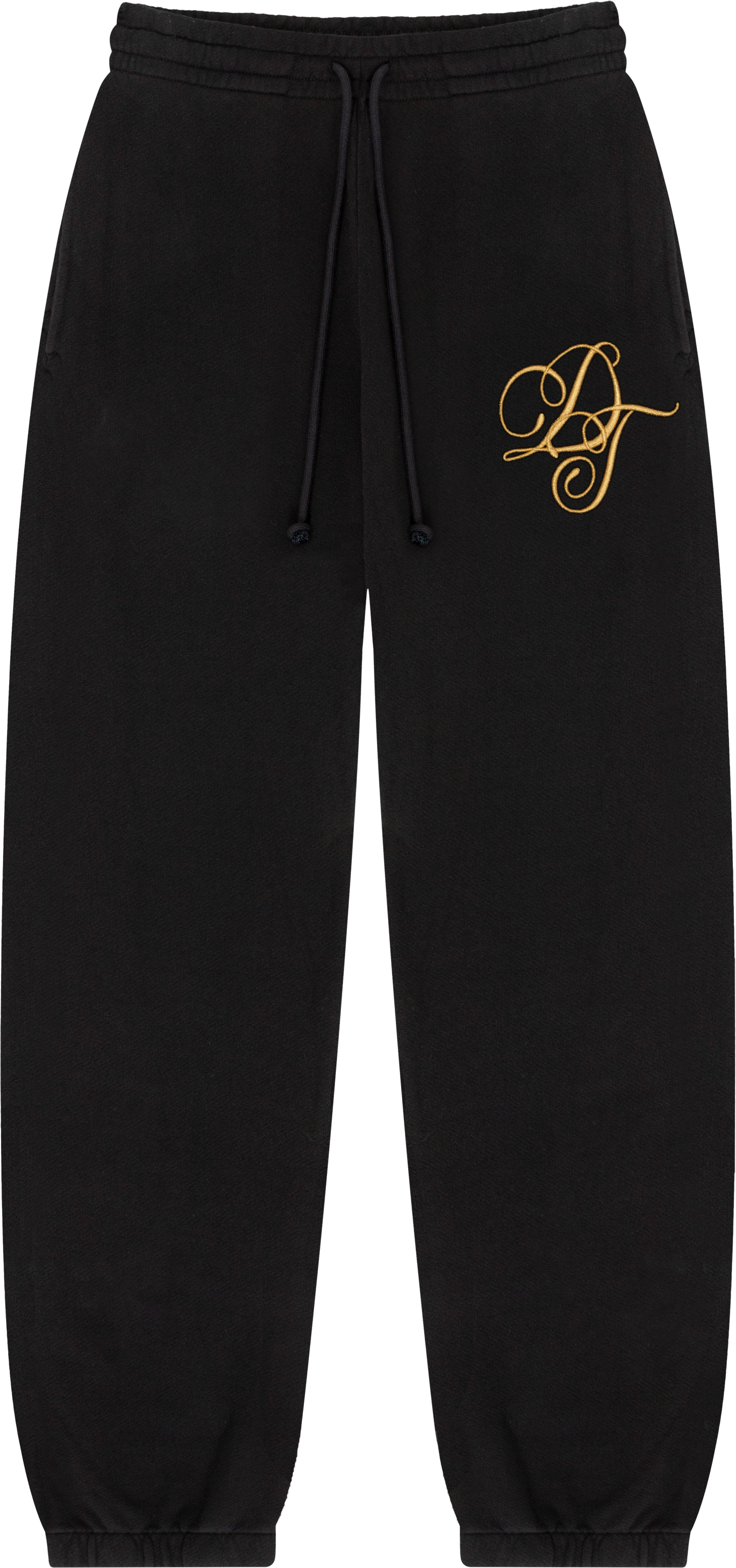 DT Metallic Gold Script Sweatpant