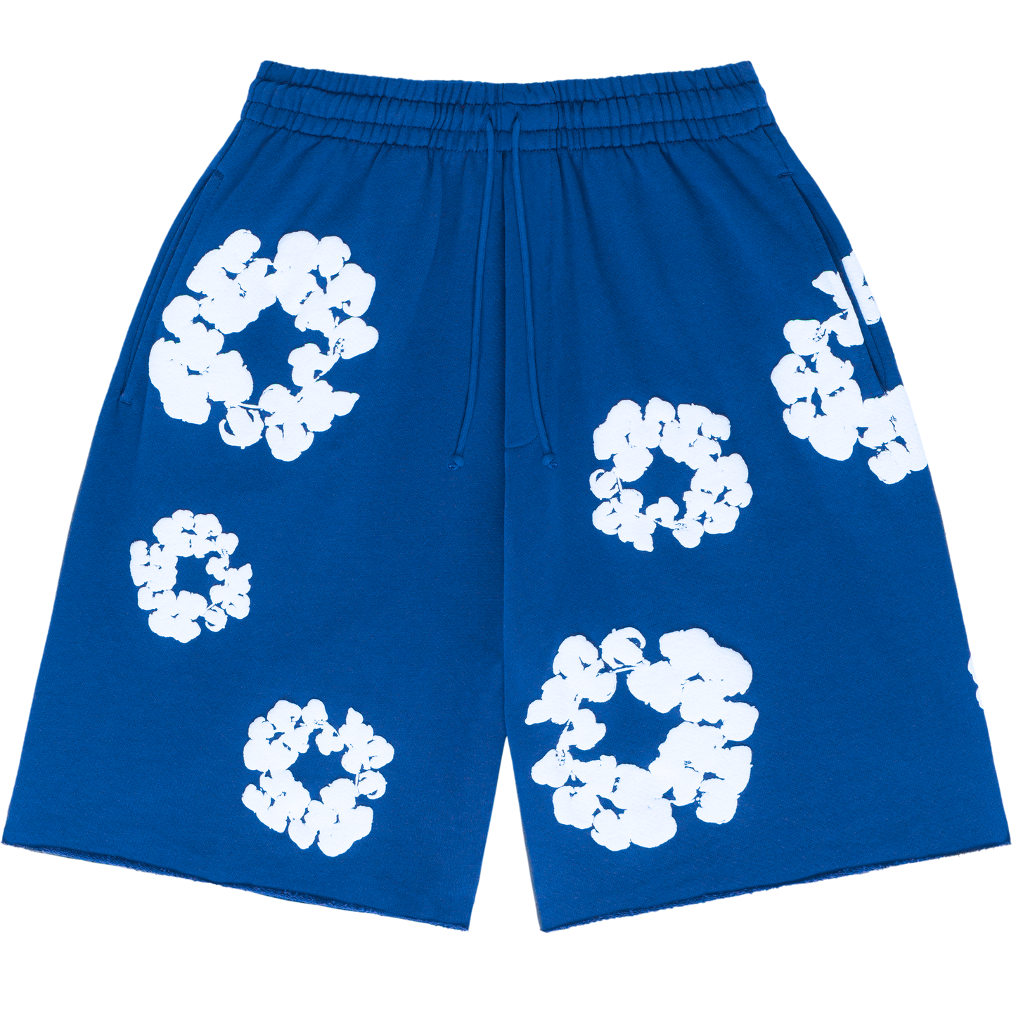 The Cotton Wreath Shorts Royal Blue