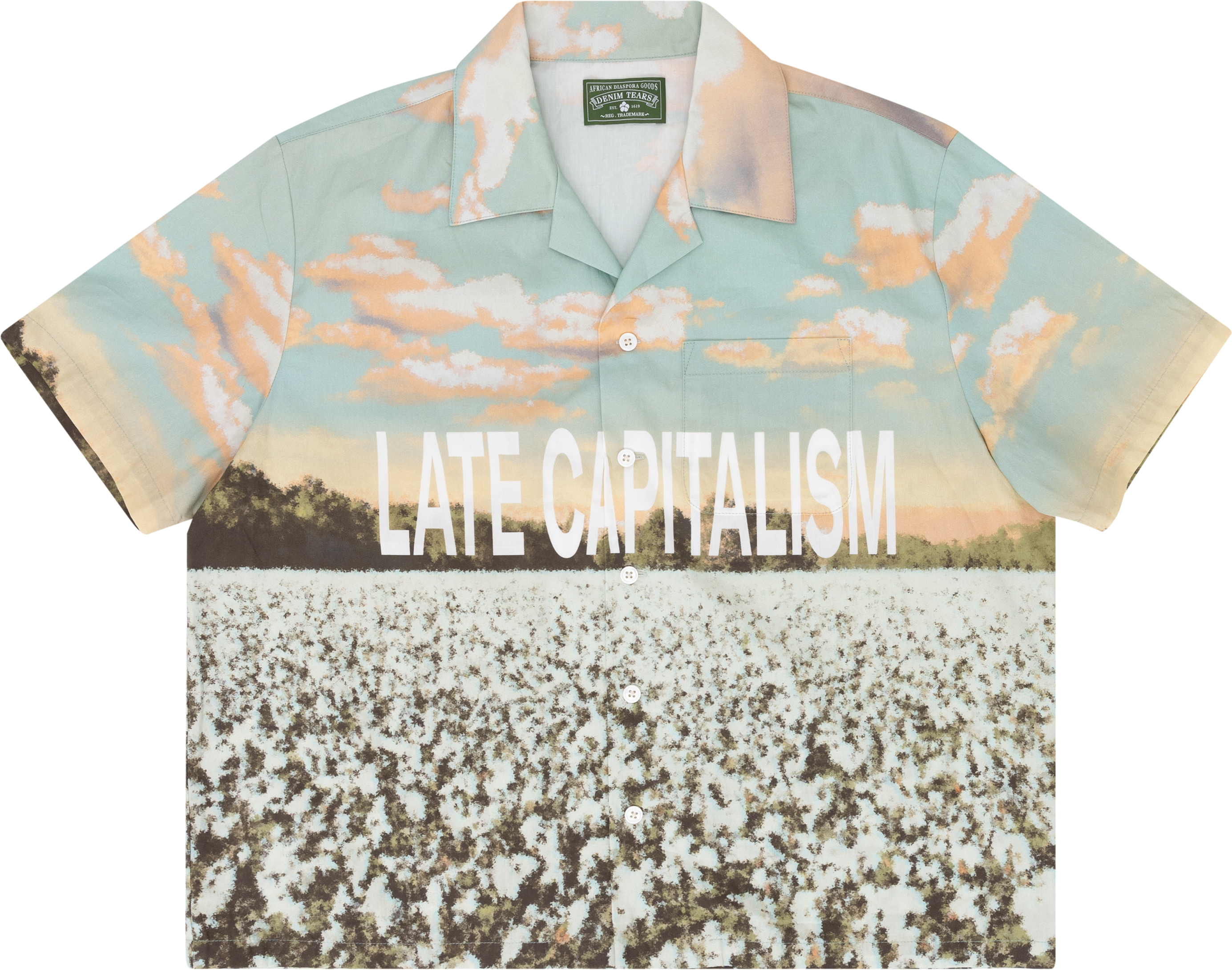 Late Capitalism Button Up Shirt