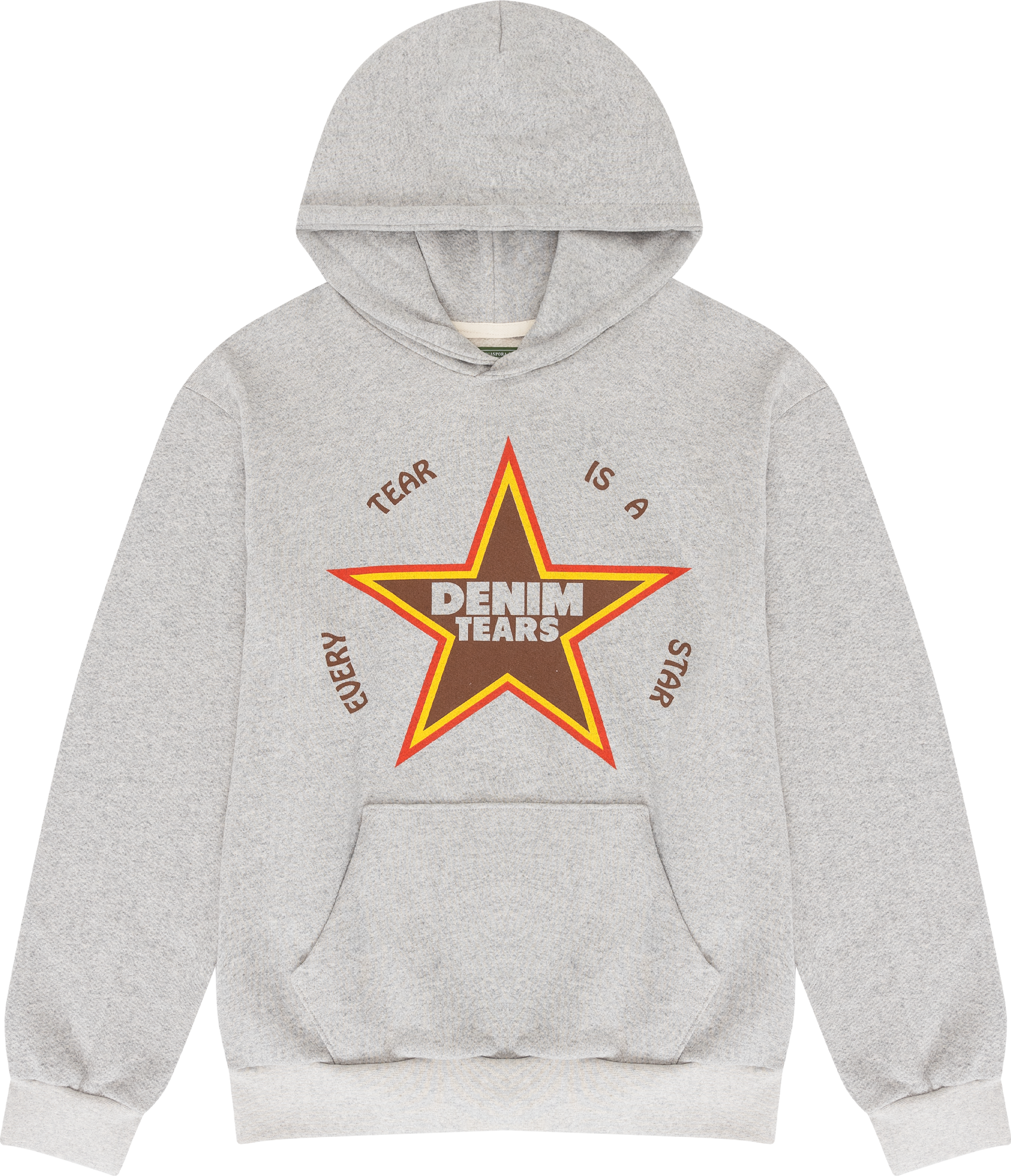 Every Tear is a Star Hoodie Grey