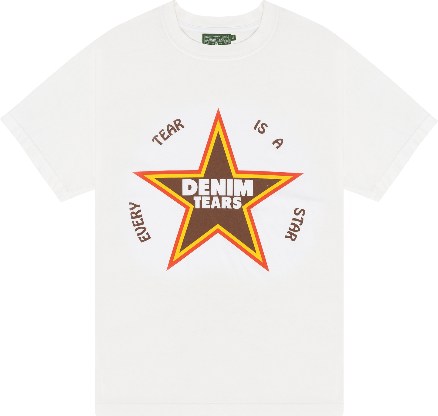 Every Tear is a Star Tee White