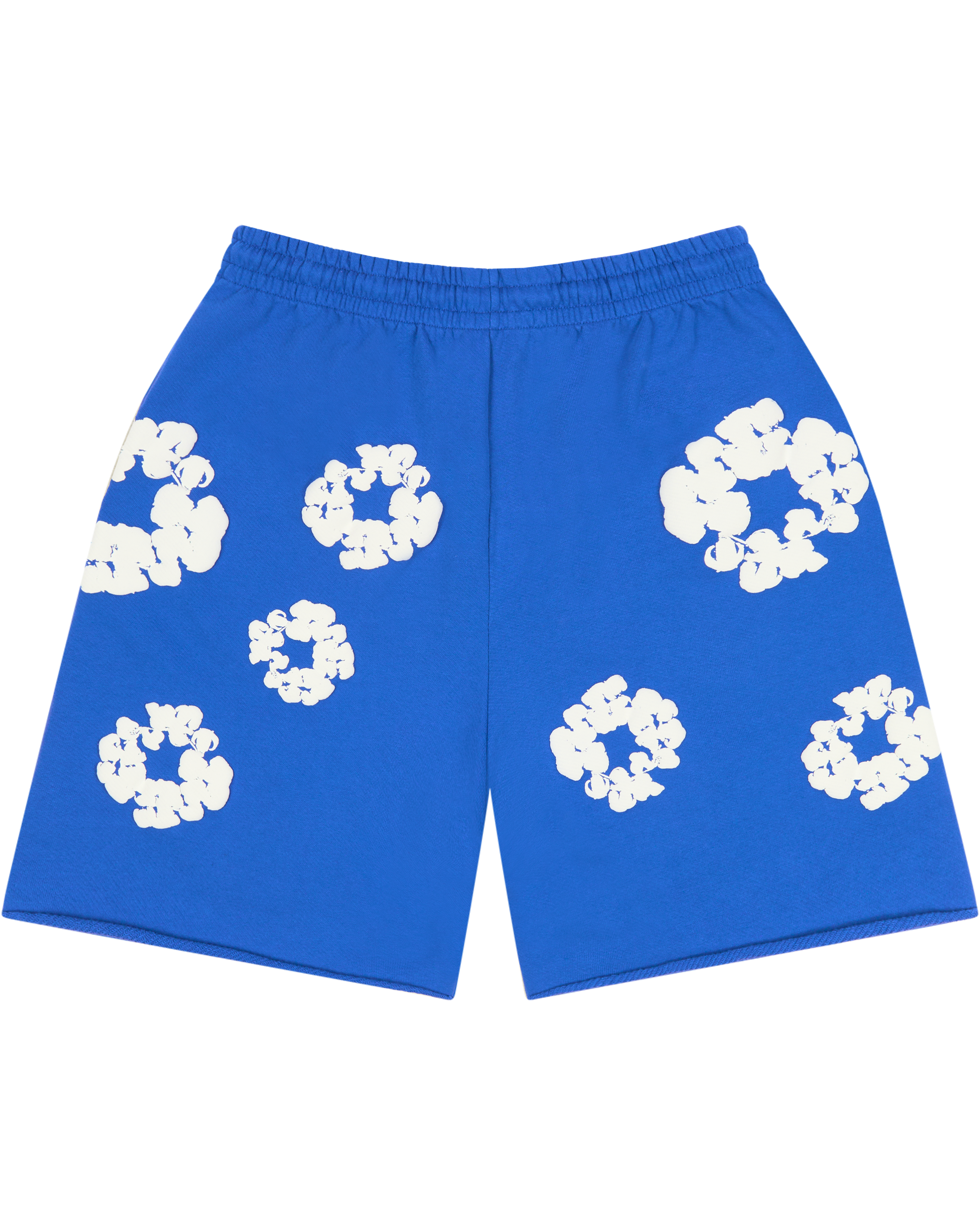 Cotton Wreath Sweatshorts Blue