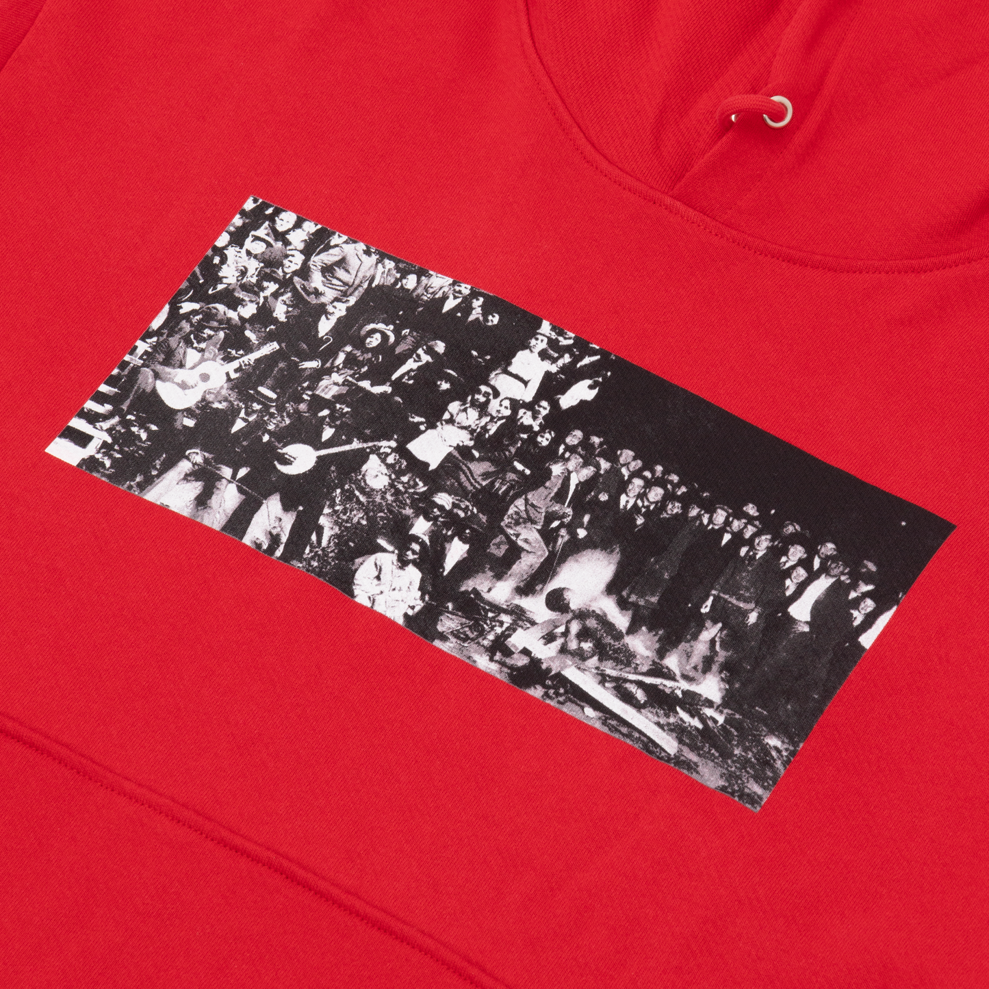 Black Entertainment Hoodie Red