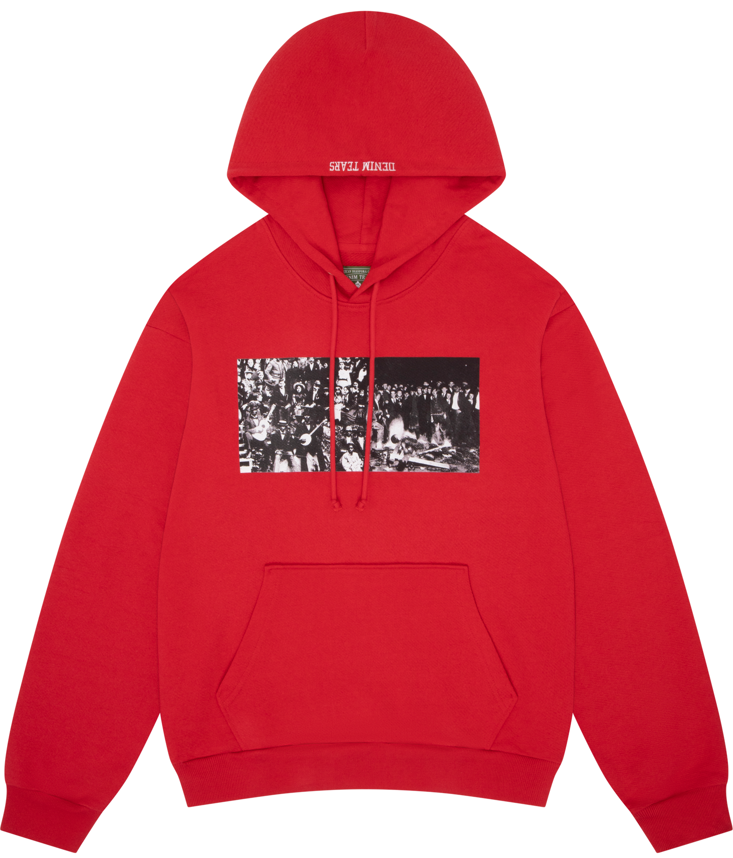 Black Entertainment Hoodie Red