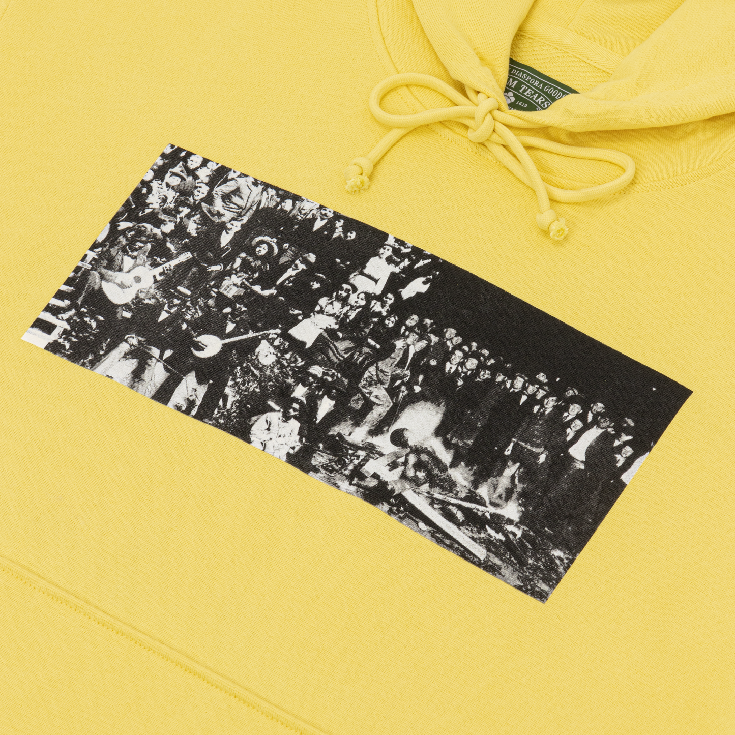 Black Entertainment Hoodie Yellow